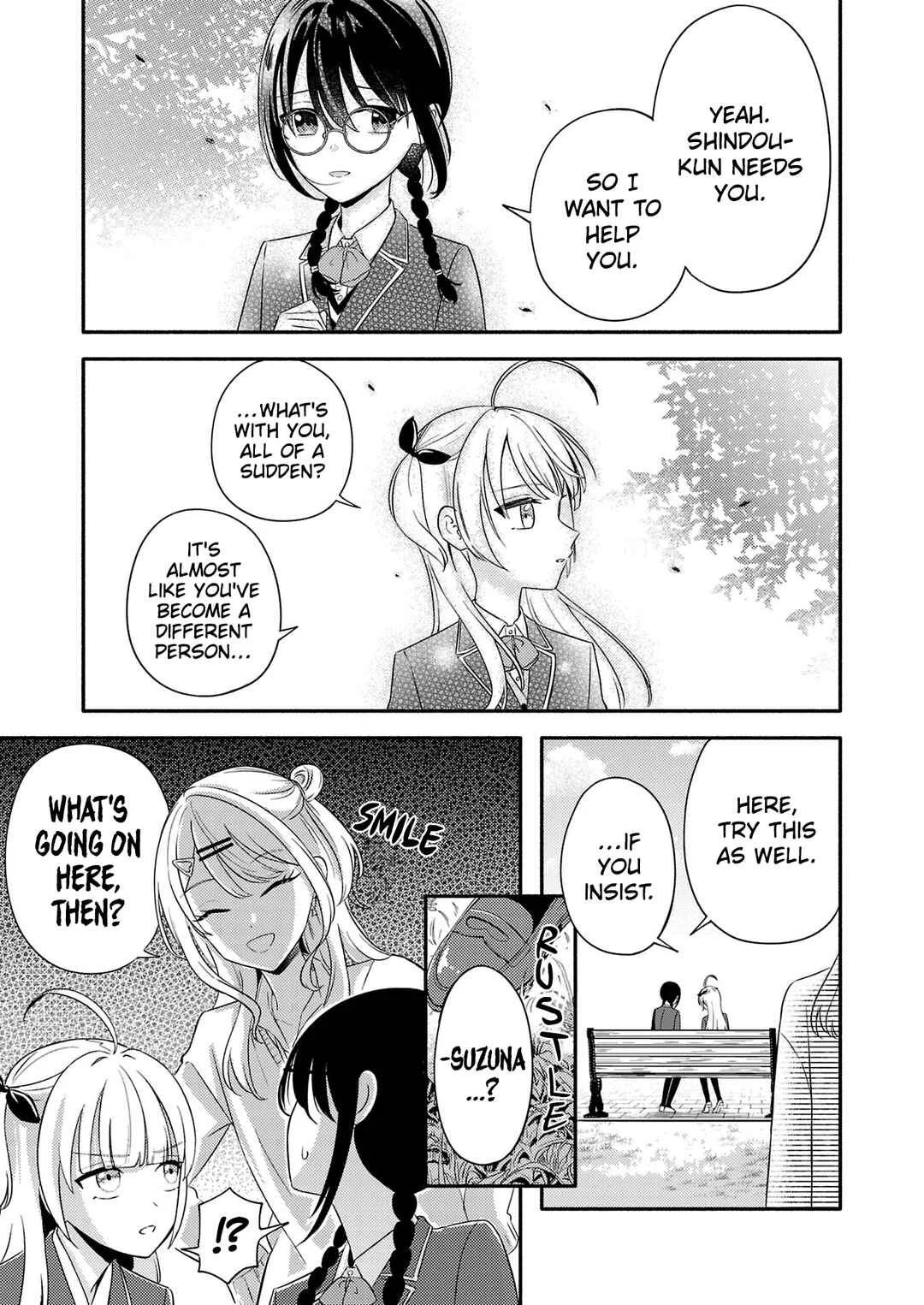 Osananajimi no Watashi wa Mobu de Itai noni, Nazeka Heroine no Ren'ai Taishou ni Natteiru. Chapter 5 - Page 19