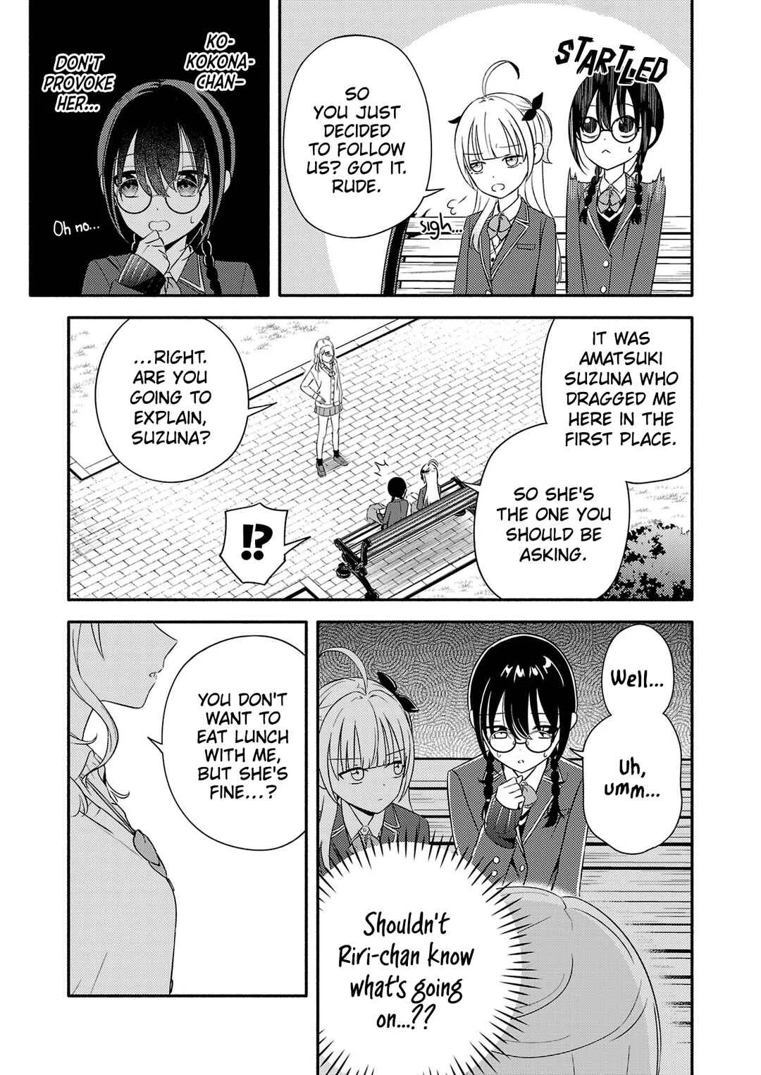 Osananajimi no Watashi wa Mobu de Itai noni, Nazeka Heroine no Ren'ai Taishou ni Natteiru. Chapter 5 - Page 21