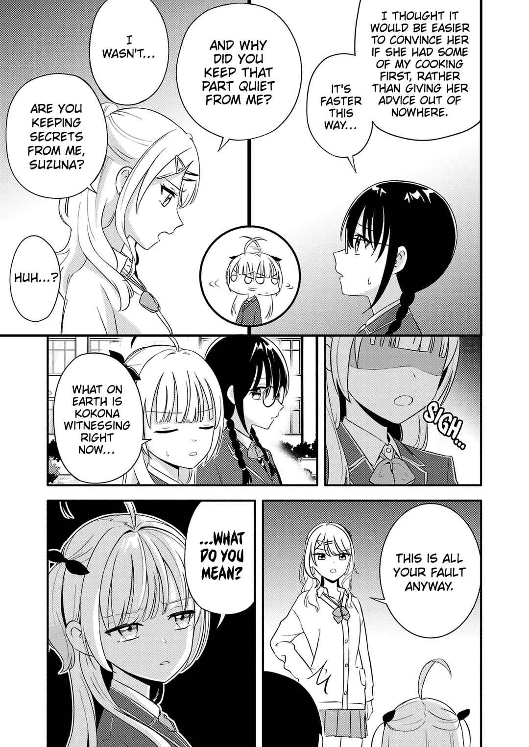 Osananajimi no Watashi wa Mobu de Itai noni, Nazeka Heroine no Ren'ai Taishou ni Natteiru. Chapter 5 - Page 23