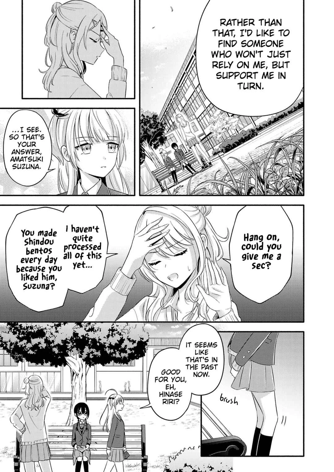 Osananajimi no Watashi wa Mobu de Itai noni, Nazeka Heroine no Ren'ai Taishou ni Natteiru. Chapter 5 - Page 27