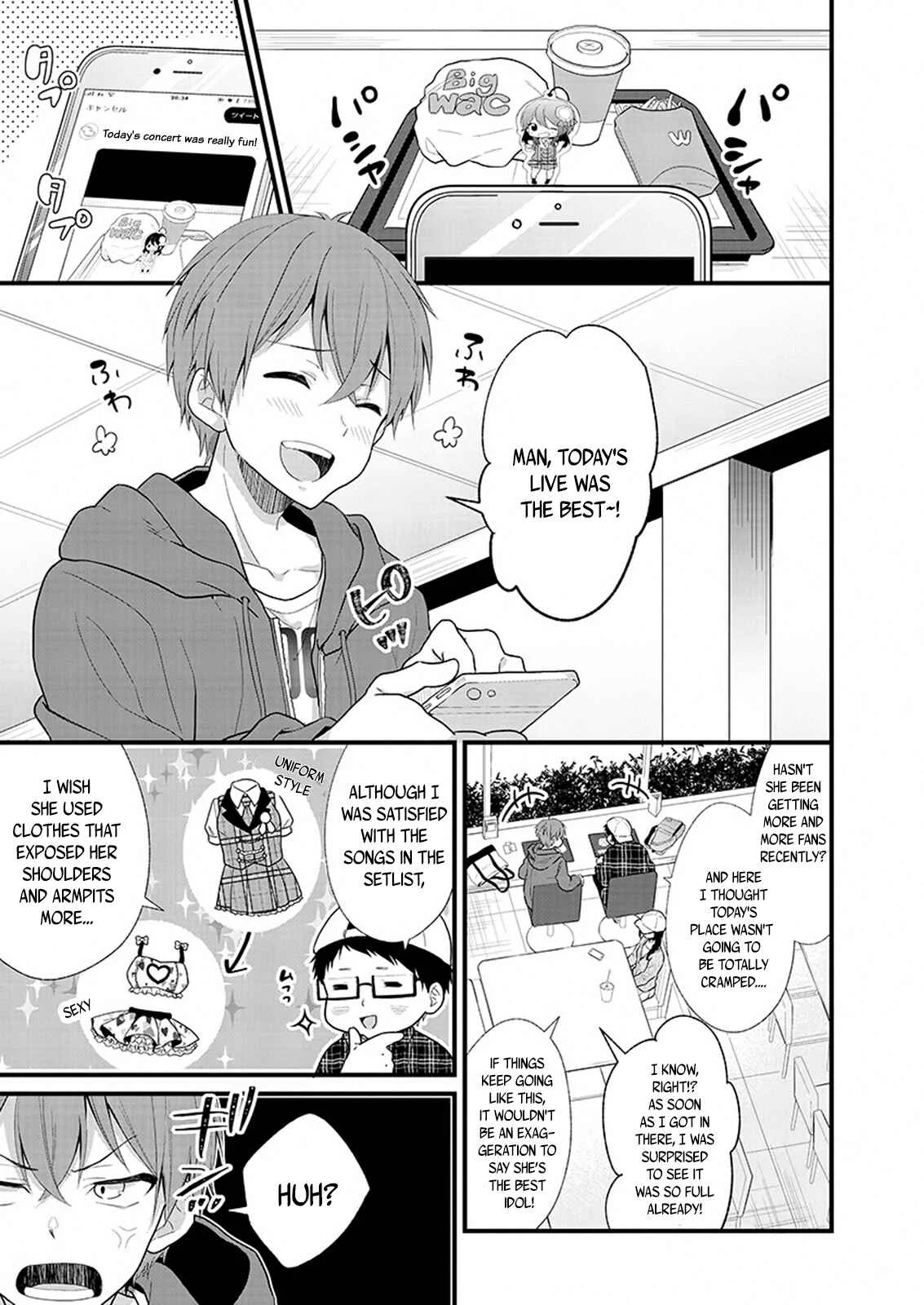 Oshi ga Kounin Stalker ni Narimashita Chapter 1.1 - Page 4