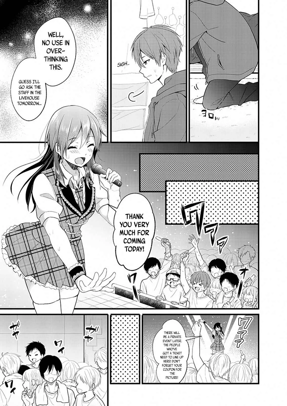 Oshi ga Kounin Stalker ni Narimashita Chapter 1.1 - Page 8