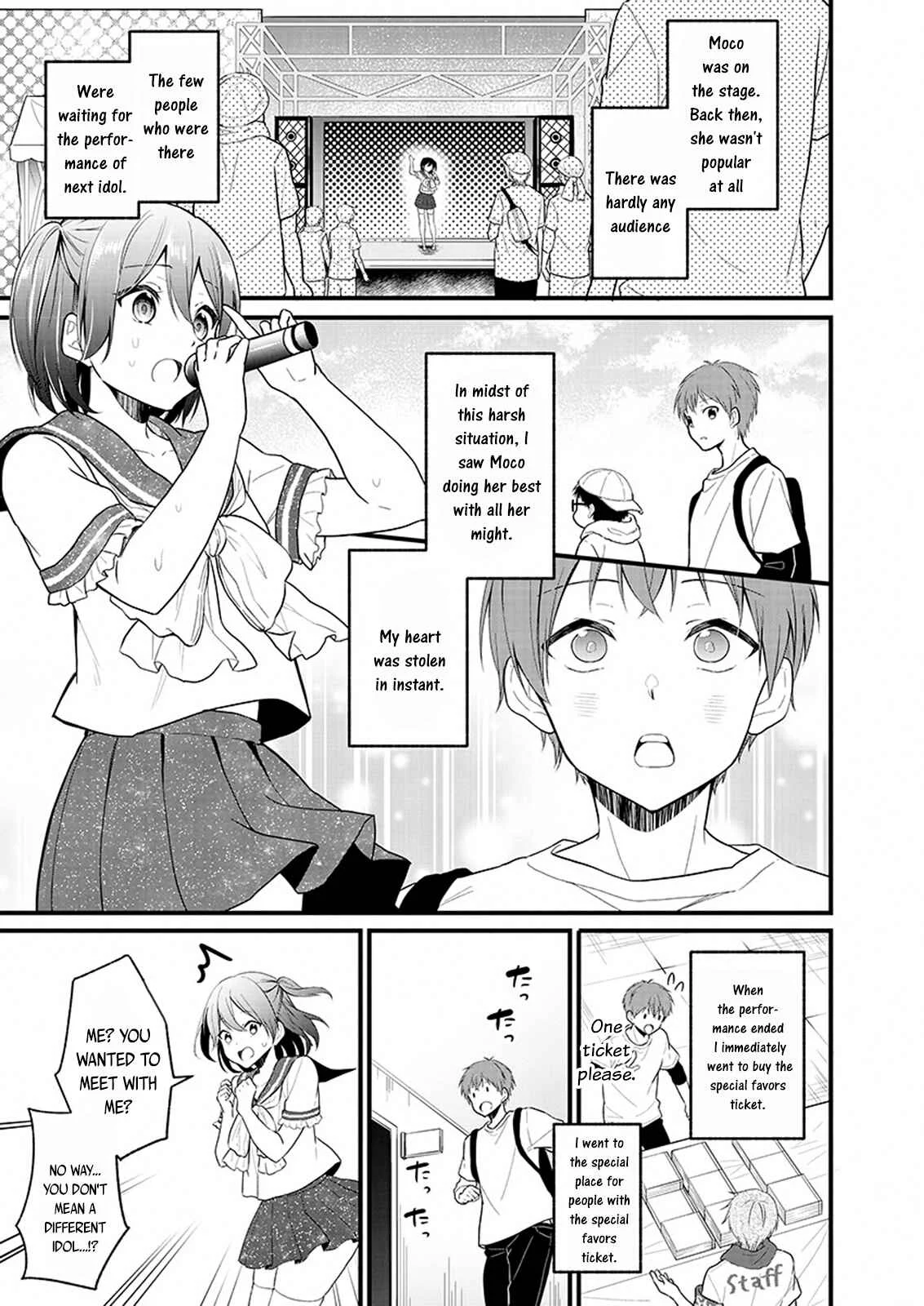 Oshi ga Kounin Stalker ni Narimashita Chapter 1.2 - Page 4
