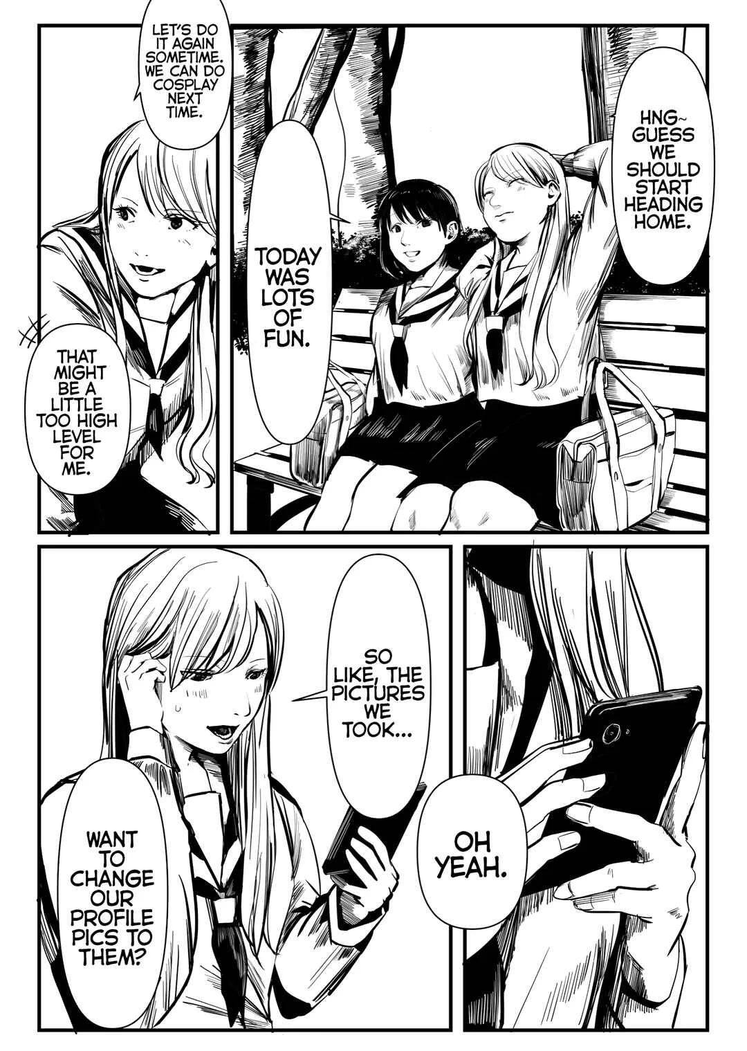 Oshi no Yuri o Zettai ni Jamasasenai Kishi-tachi Chapter 5: Wanting to Be Misunderstood With Your Crush - Page 1