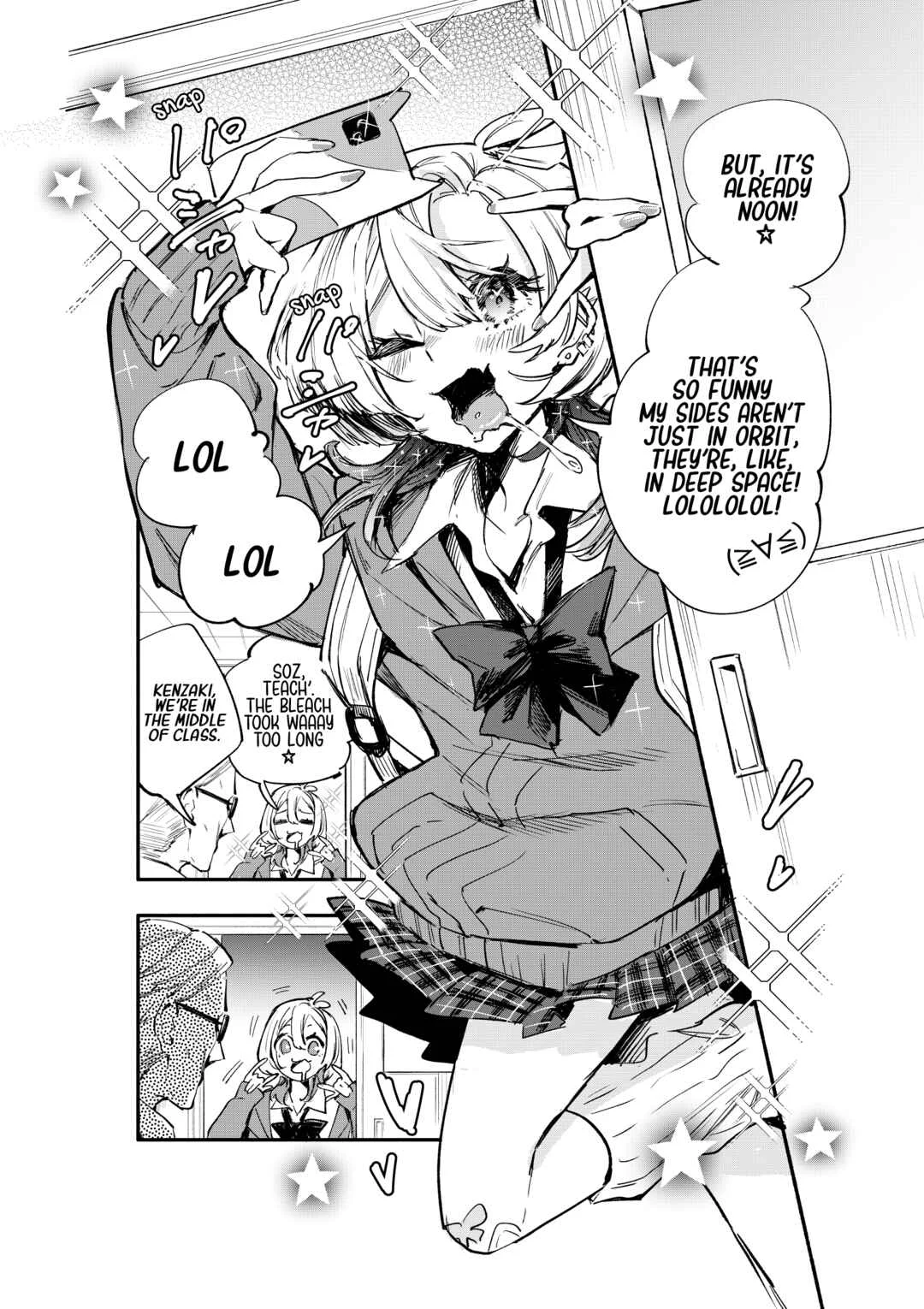 Oshi to no Yuri wa Arienai! Chapter 1: A woman who never gives in VS an otaku gyaru who folds immediately - Page 3