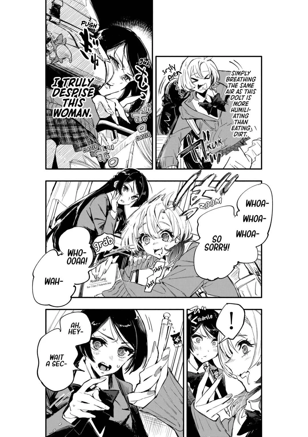 Oshi to no Yuri wa Arienai! Chapter 1: A woman who never gives in VS an otaku gyaru who folds immediately - Page 6