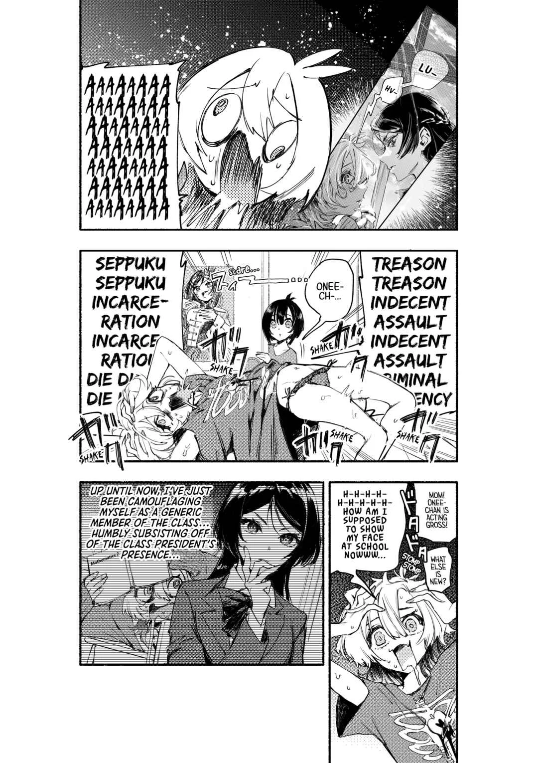 Oshi to no Yuri wa Arienai! Chapter 2: Does Kenzaki Kaoru Dream of Powerful Class Presidents? - Page 4