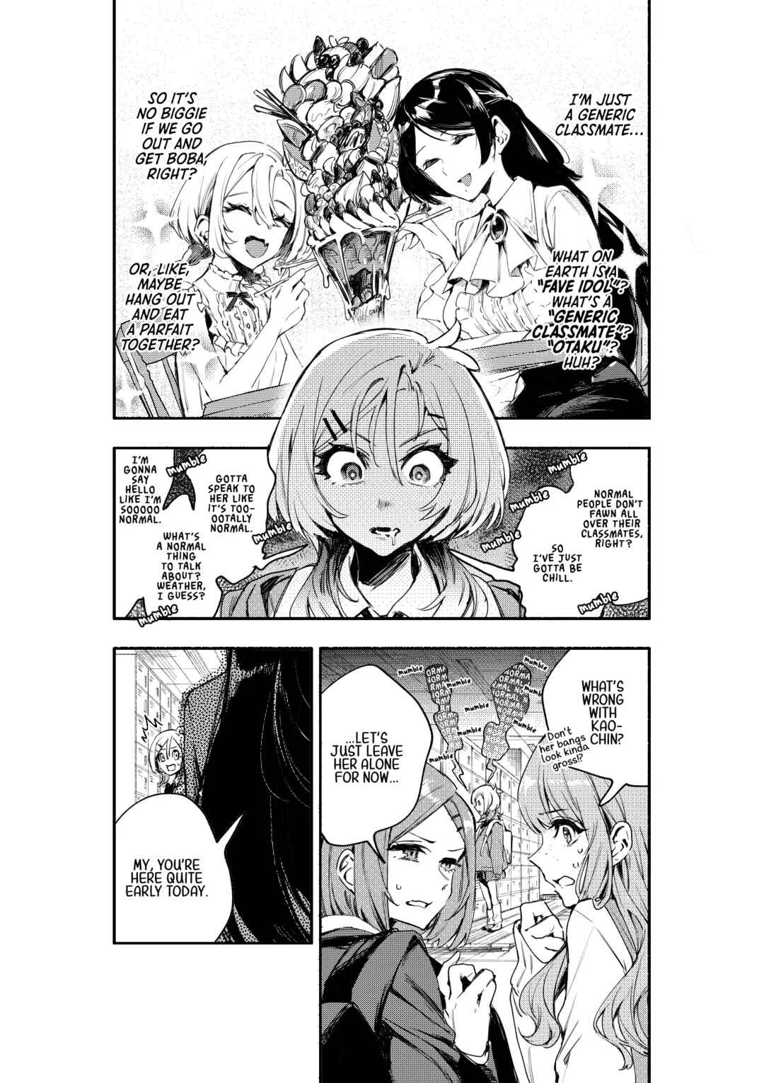 Oshi to no Yuri wa Arienai! Chapter 2: Does Kenzaki Kaoru Dream of Powerful Class Presidents? - Page 8