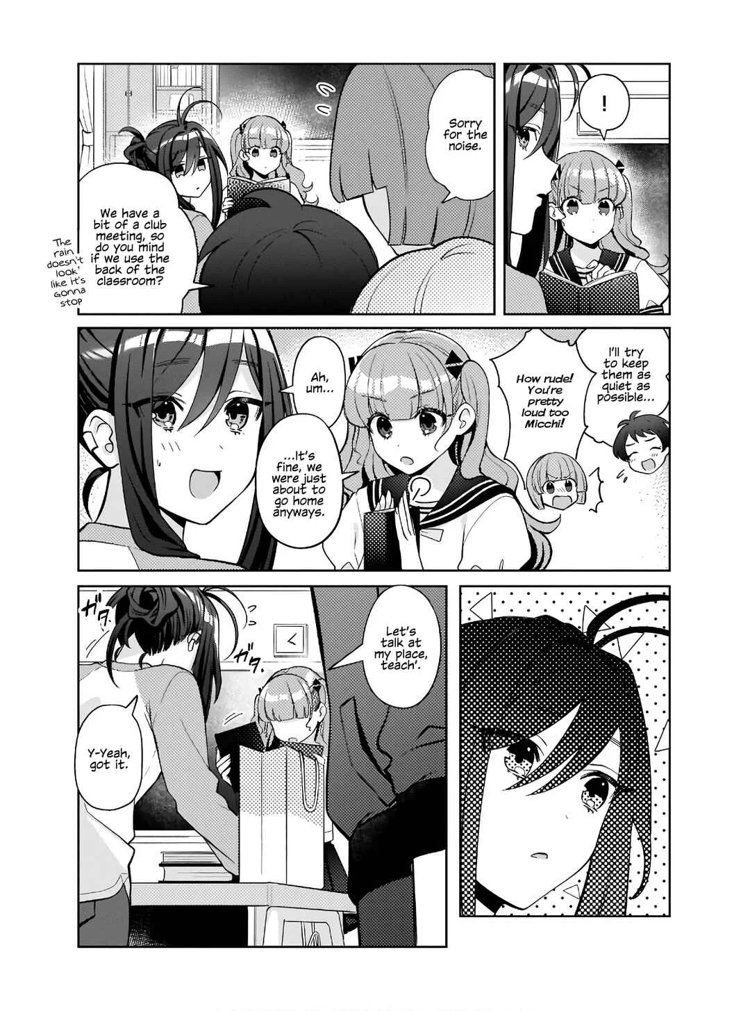 Oshi V ga Oshiego de Watashi ga Mama de!? Chapter 3: How's your progress!? - Page 9