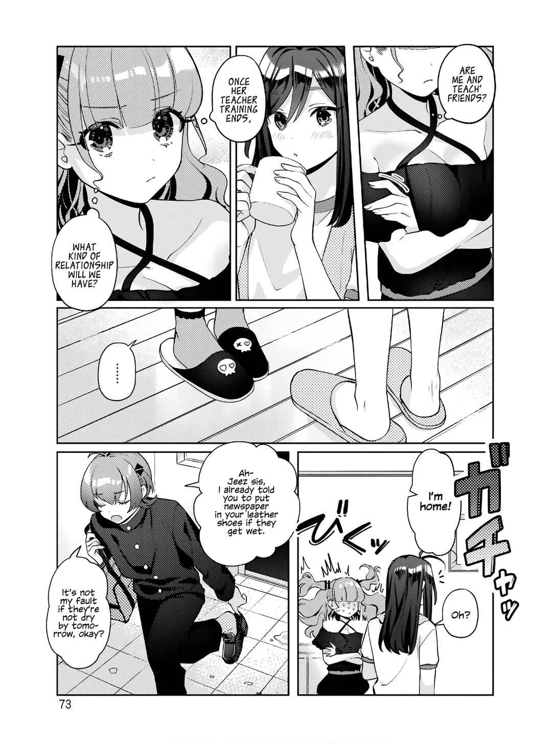 Oshi V ga Oshiego de Watashi ga Mama de!? Chapter 3: How's your progress!? - Page 16