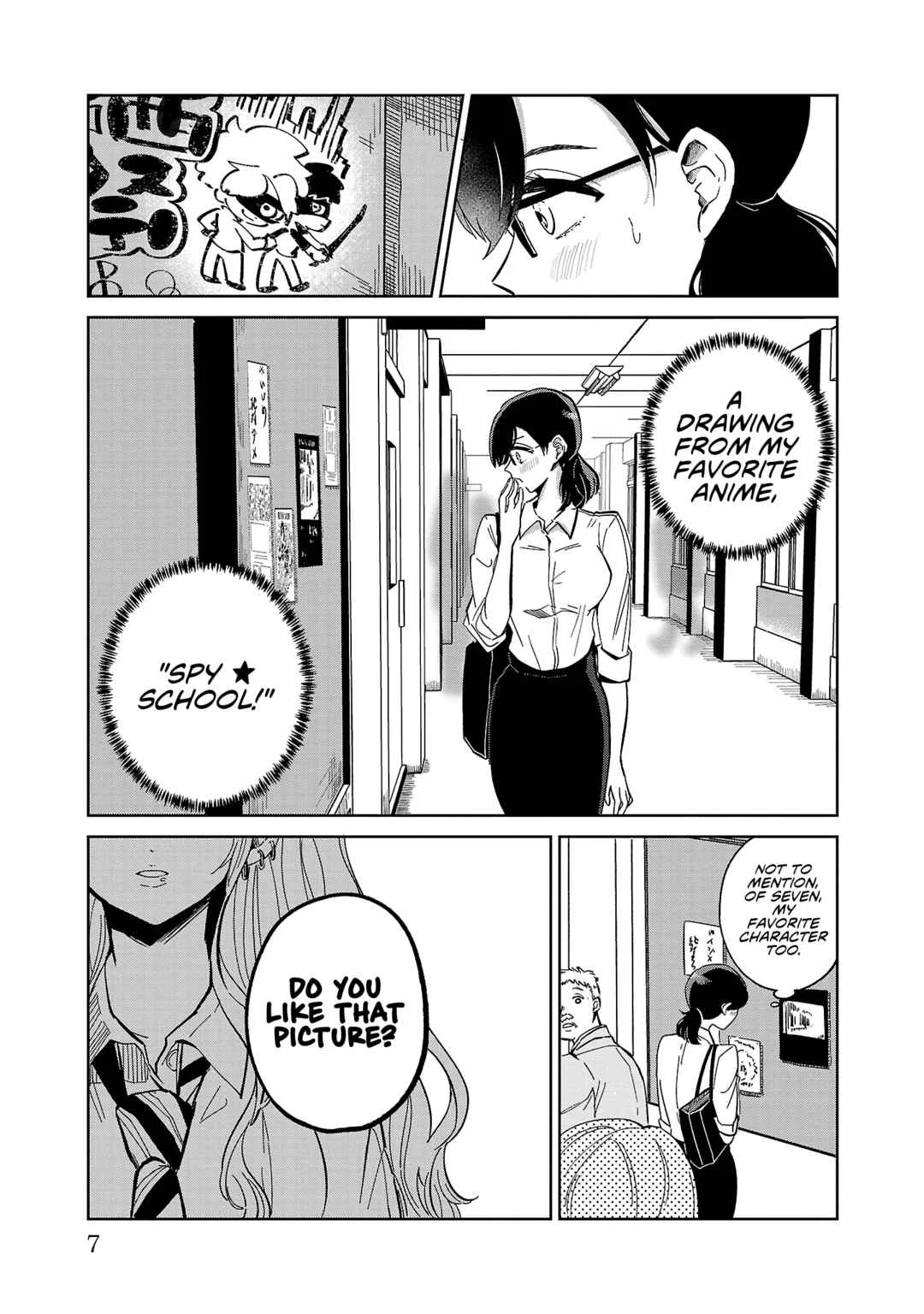 Oshiegoto - Doujin Kyoushi to Tensai Gyaru Chapter 1 - Page 9