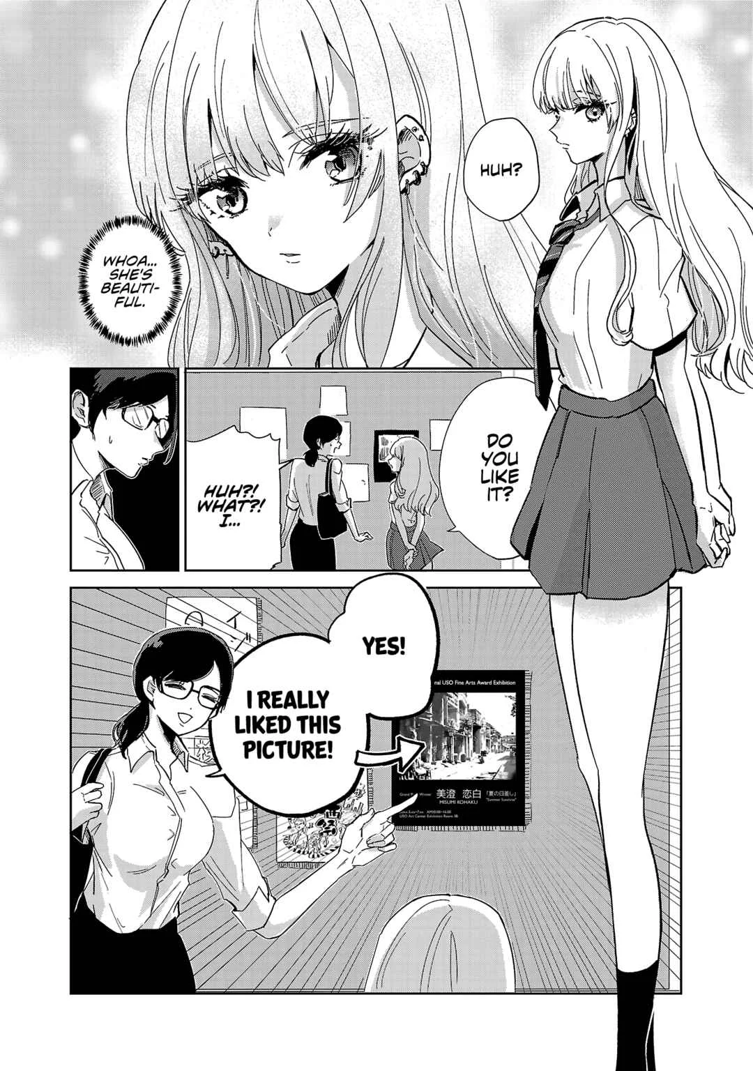 Oshiegoto - Doujin Kyoushi to Tensai Gyaru Chapter 1 - Page 10