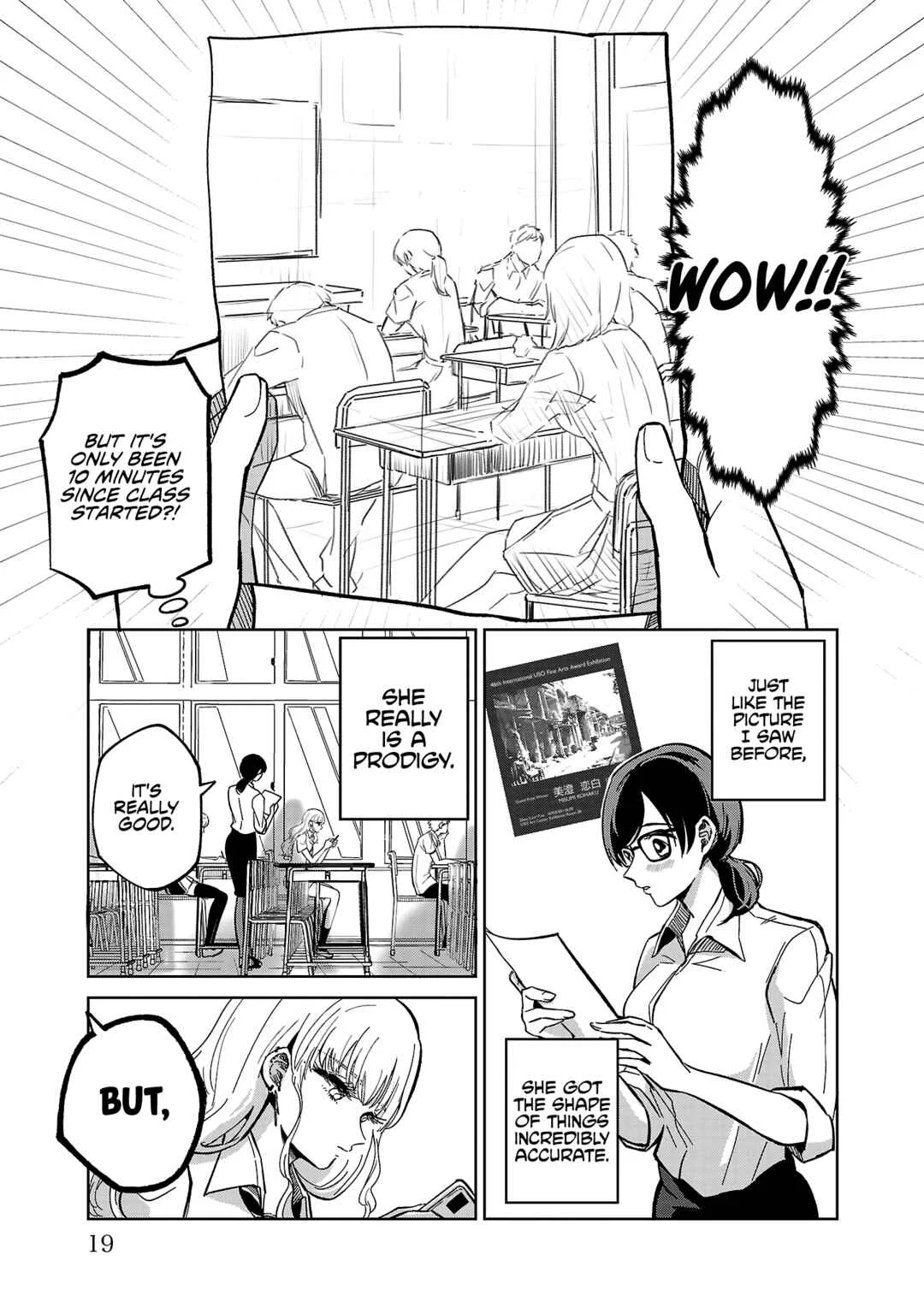 Oshiegoto - Doujin Kyoushi to Tensai Gyaru Chapter 1 - Page 21