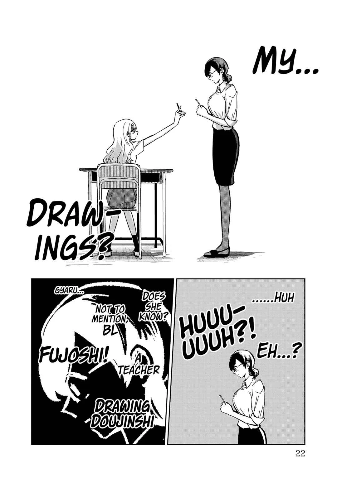Oshiegoto - Doujin Kyoushi to Tensai Gyaru Chapter 1 - Page 24
