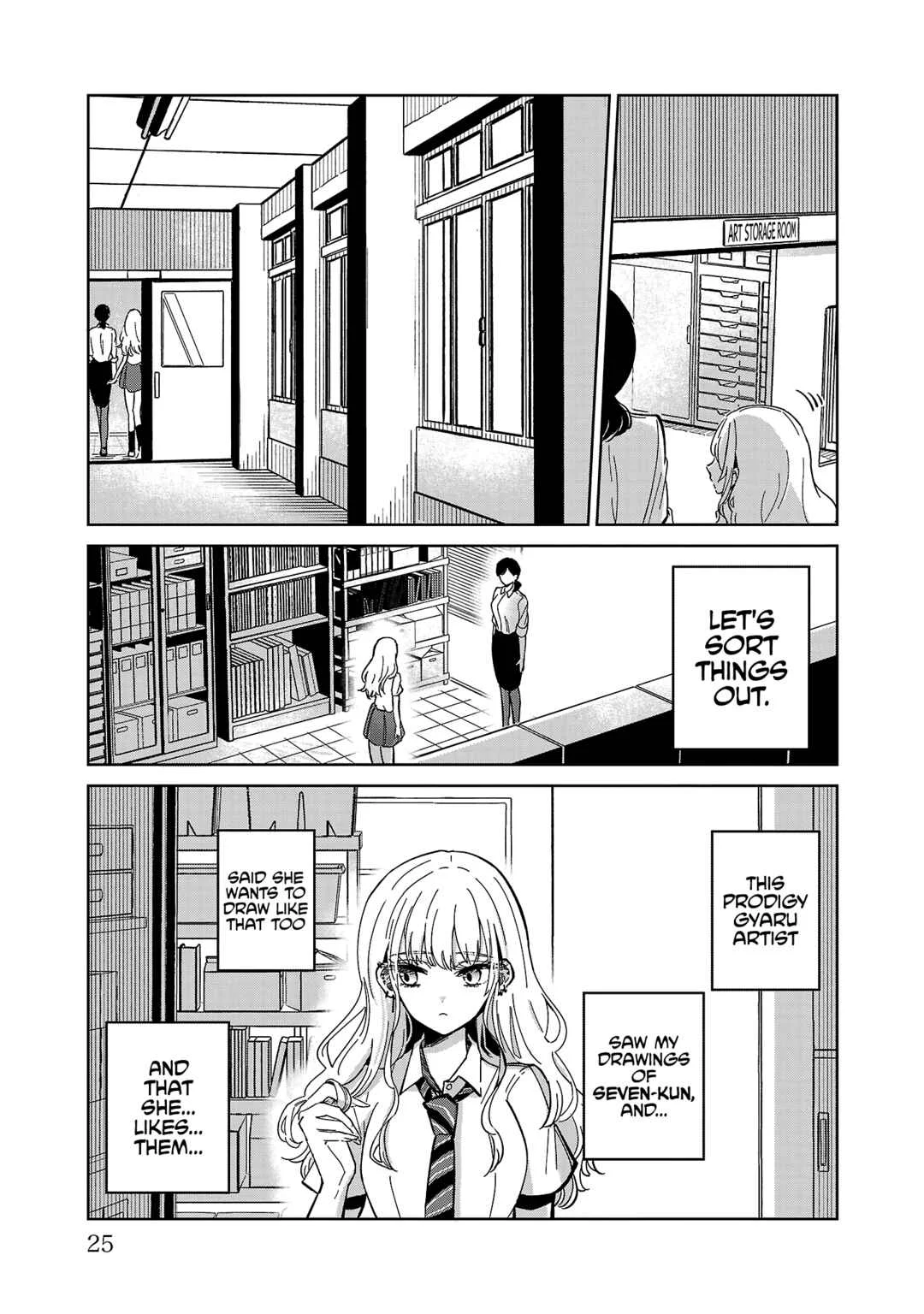 Oshiegoto - Doujin Kyoushi to Tensai Gyaru Chapter 1 - Page 27
