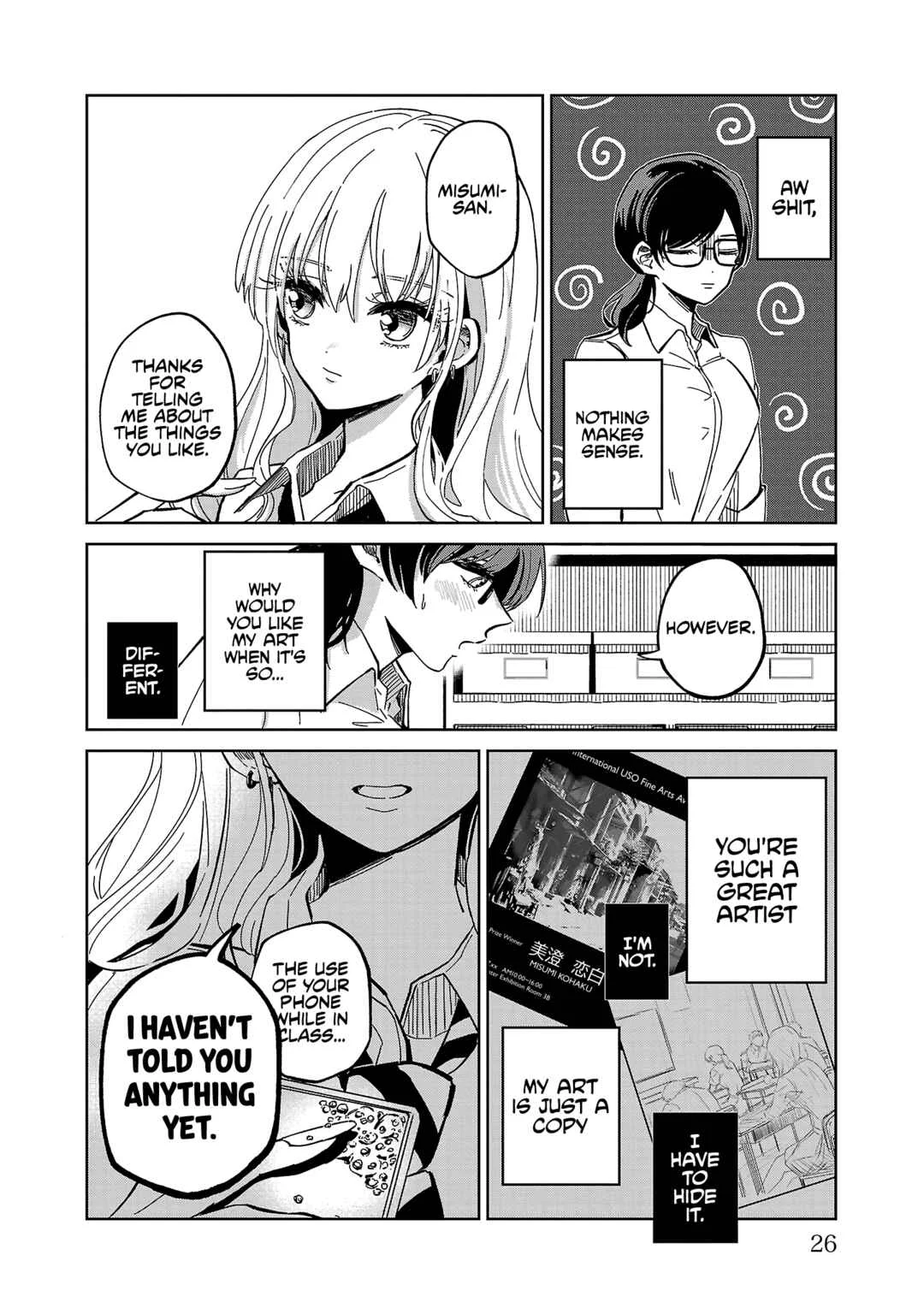 Oshiegoto - Doujin Kyoushi to Tensai Gyaru Chapter 1 - Page 28