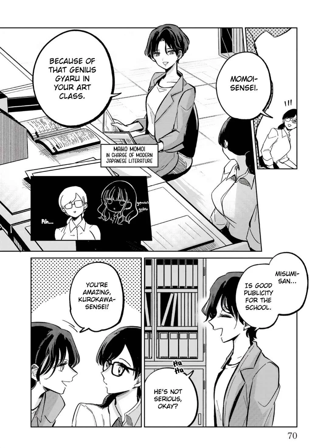 Oshiegoto - Doujin Kyoushi to Tensai Gyaru Chapter 3 - Page 4
