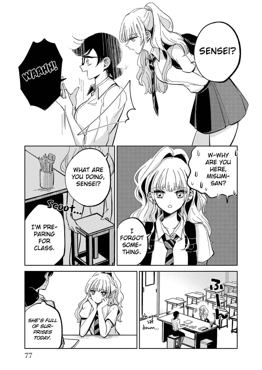 Oshiegoto - Doujin Kyoushi to Tensai Gyaru Chapter 3 - Page 11
