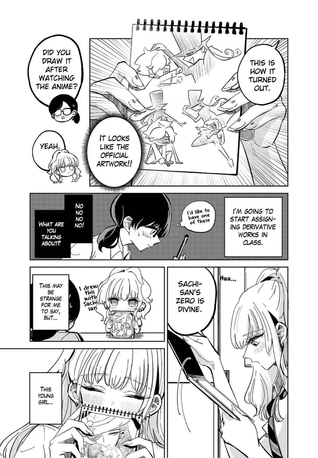 Oshiegoto - Doujin Kyoushi to Tensai Gyaru Chapter 3 - Page 13