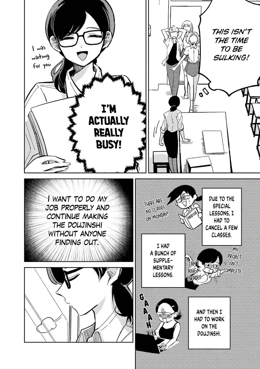 Oshiegoto - Doujin Kyoushi to Tensai Gyaru Chapter 5 - Page 6