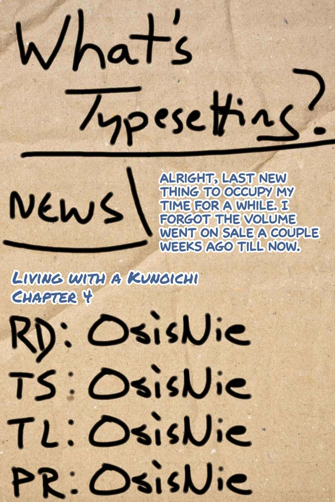 Oshinobi Dousei Chapter 4 - Page 9