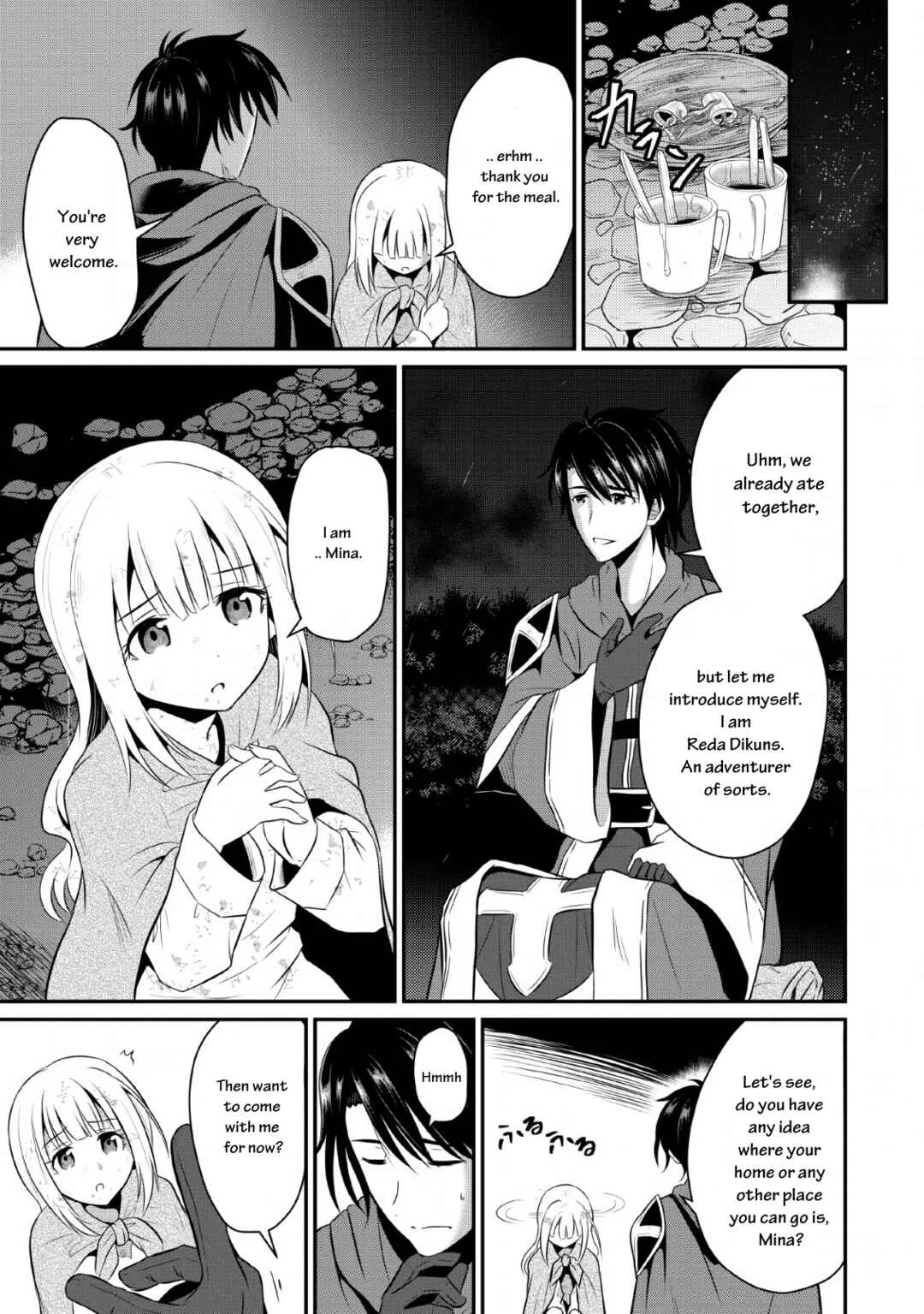 Ossan Teihen Chiyushi to Manamusume no Henkyou Life ~Chuunen Otoko ga Kaifuku Skill ni Kakusei Shite, Eiyuu e Nariagaru~ Chapter 1: That's it! Let's move to a frontier town! - Page 32