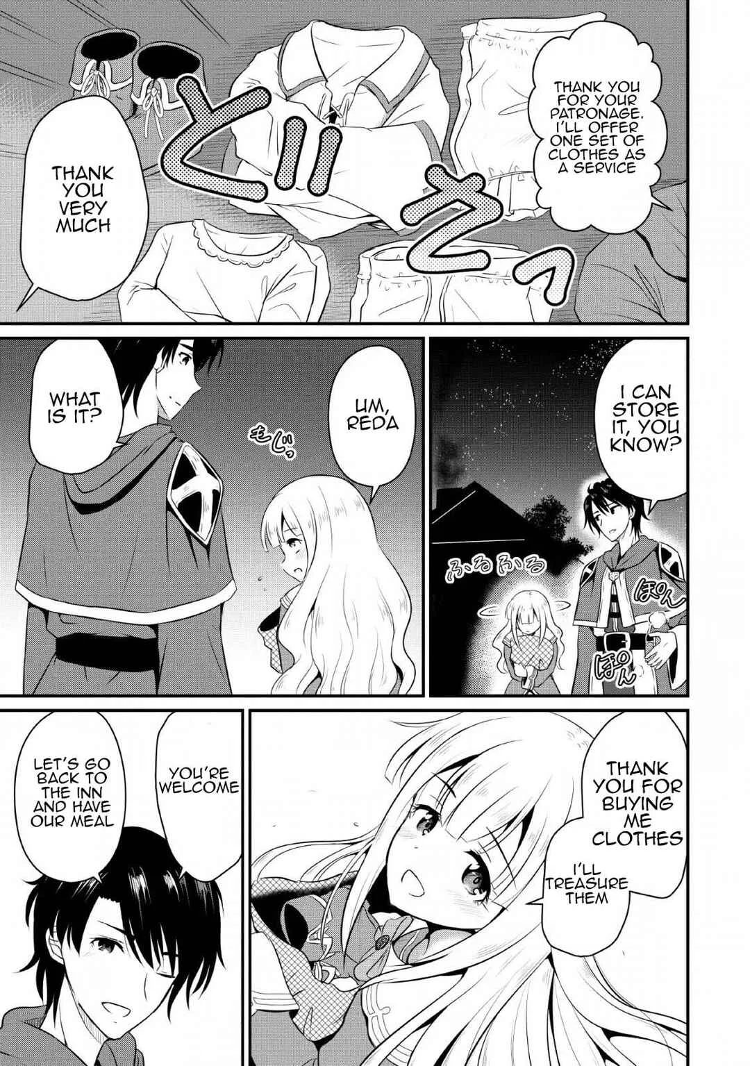 Ossan Teihen Chiyushi to Manamusume no Henkyou Life ~Chuunen Otoko ga Kaifuku Skill ni Kakusei Shite, Eiyuu e Nariagaru~ Chapter 2: Sparrow's Wings Inn - Page 13