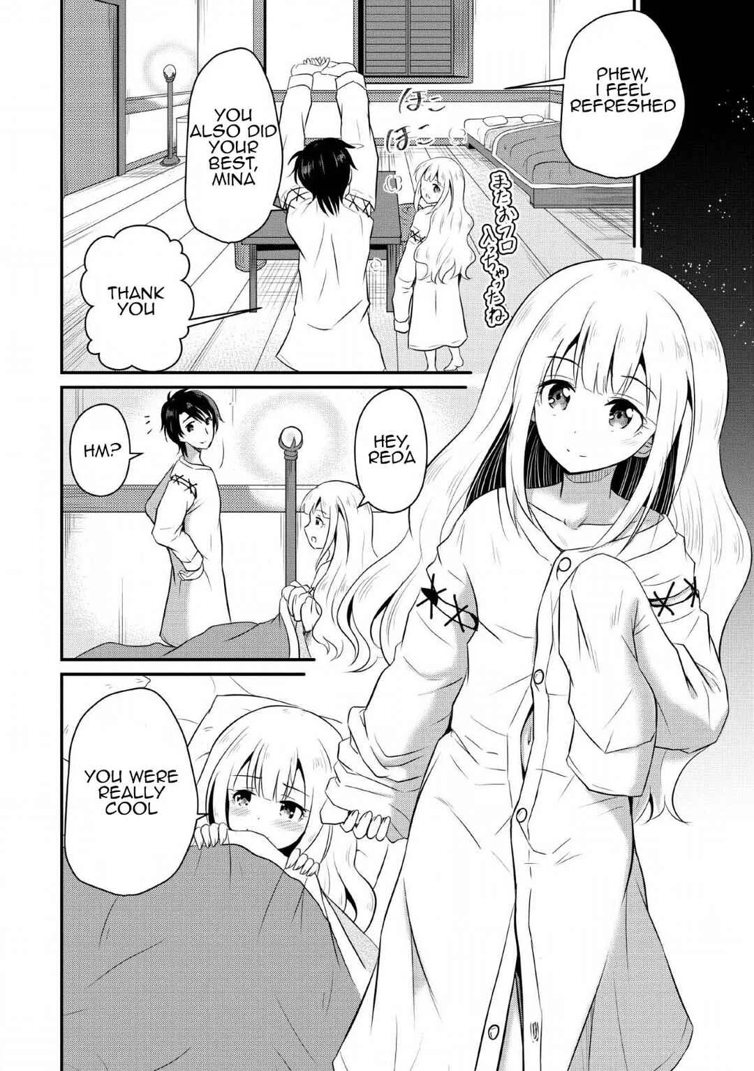 Ossan Teihen Chiyushi to Manamusume no Henkyou Life ~Chuunen Otoko ga Kaifuku Skill ni Kakusei Shite, Eiyuu e Nariagaru~ Chapter 2: Sparrow's Wings Inn - Page 28