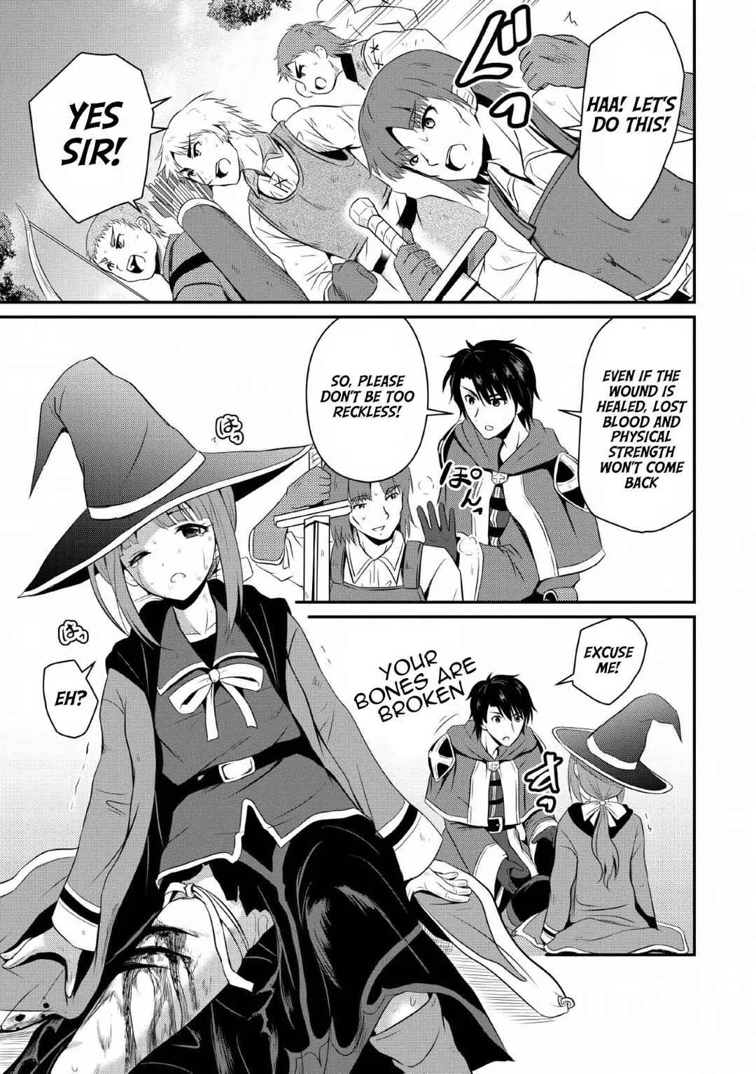 Ossan Teihen Chiyushi to Manamusume no Henkyou Life ~Chuunen Otoko ga Kaifuku Skill ni Kakusei Shite, Eiyuu e Nariagaru~ Chapter 3: Demon Wolves Extermination - Page 5