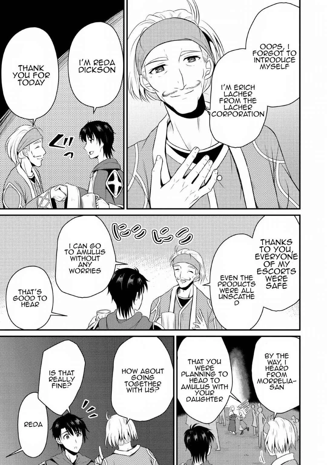 Ossan Teihen Chiyushi to Manamusume no Henkyou Life ~Chuunen Otoko ga Kaifuku Skill ni Kakusei Shite, Eiyuu e Nariagaru~ Chapter 3: Demon Wolves Extermination - Page 19