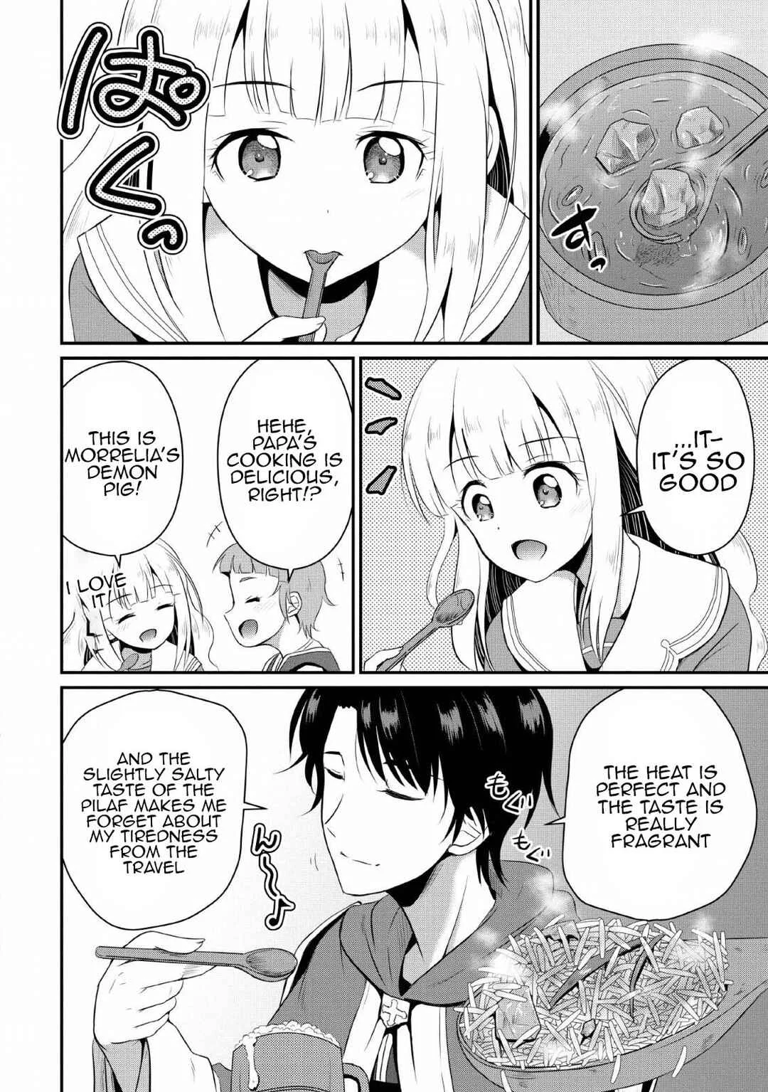 Ossan Teihen Chiyushi to Manamusume no Henkyou Life ~Chuunen Otoko ga Kaifuku Skill ni Kakusei Shite, Eiyuu e Nariagaru~ Chapter 4: Frontier town, Amulus - Page 12