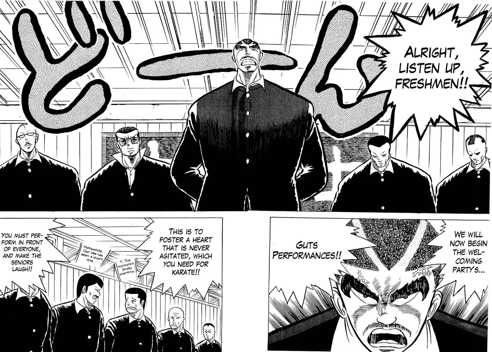 Osu!! Karate-bu Chapter 4: Freshmen Party Pyeeeen - Page 6