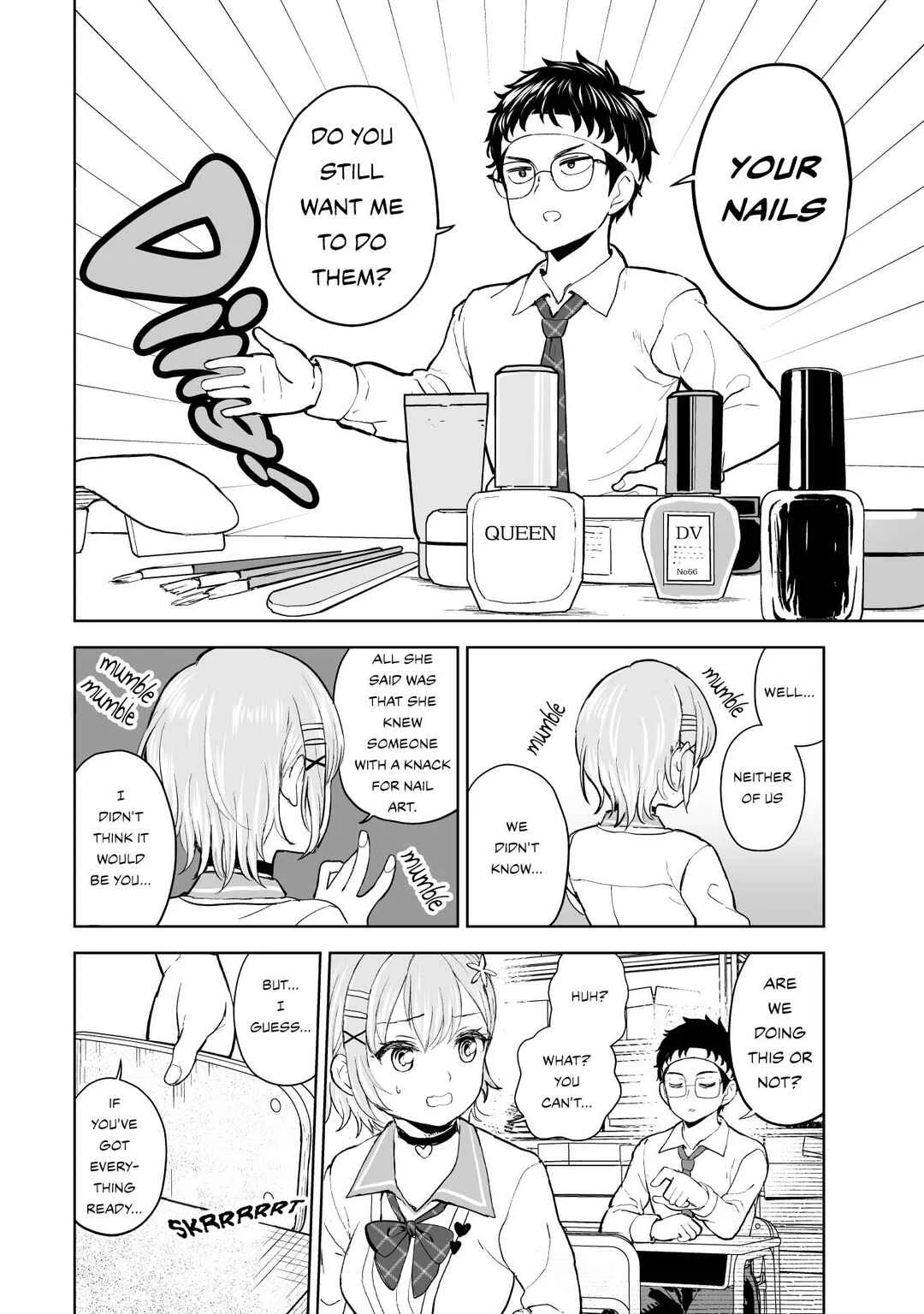 Ota x Nail ~Plamo Danshi, Gal no Tsume wo Nuru~ Chapter 1: An Otaku Does Nail Art - Page 5