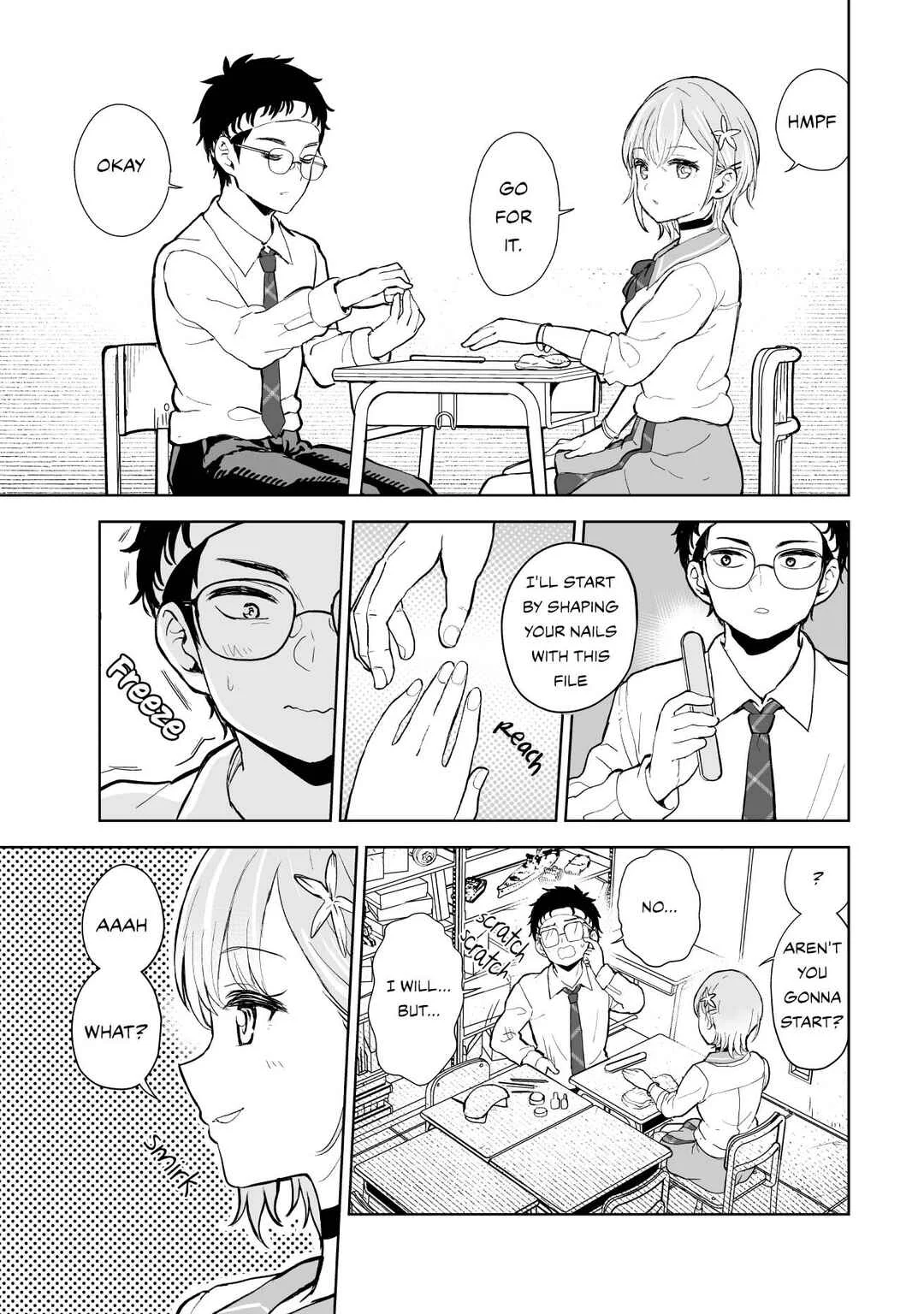 Ota x Nail ~Plamo Danshi, Gal no Tsume wo Nuru~ Chapter 1: An Otaku Does Nail Art - Page 6