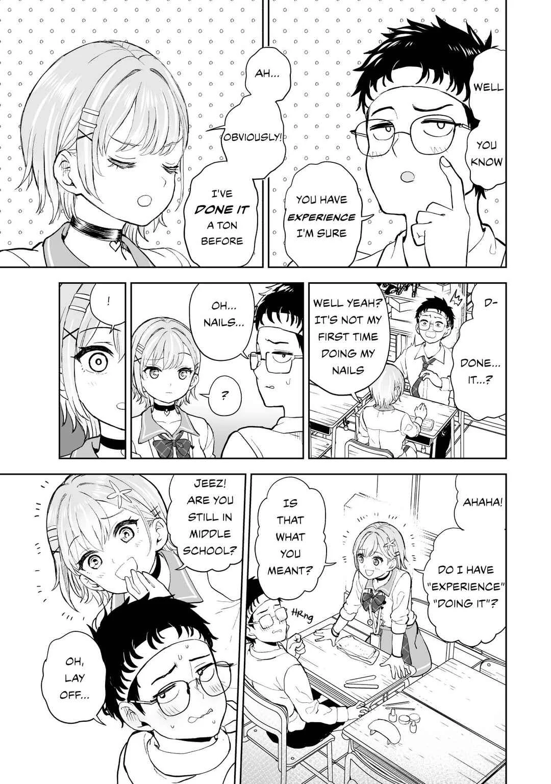 Ota x Nail ~Plamo Danshi, Gal no Tsume wo Nuru~ Chapter 1: An Otaku Does Nail Art - Page 10