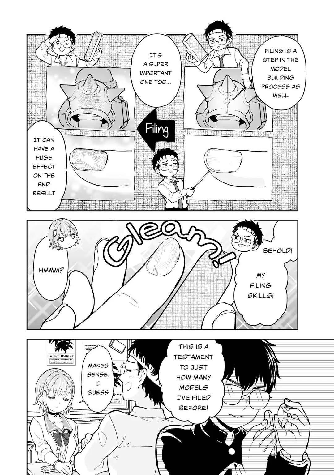 Ota x Nail ~Plamo Danshi, Gal no Tsume wo Nuru~ Chapter 1: An Otaku Does Nail Art - Page 13