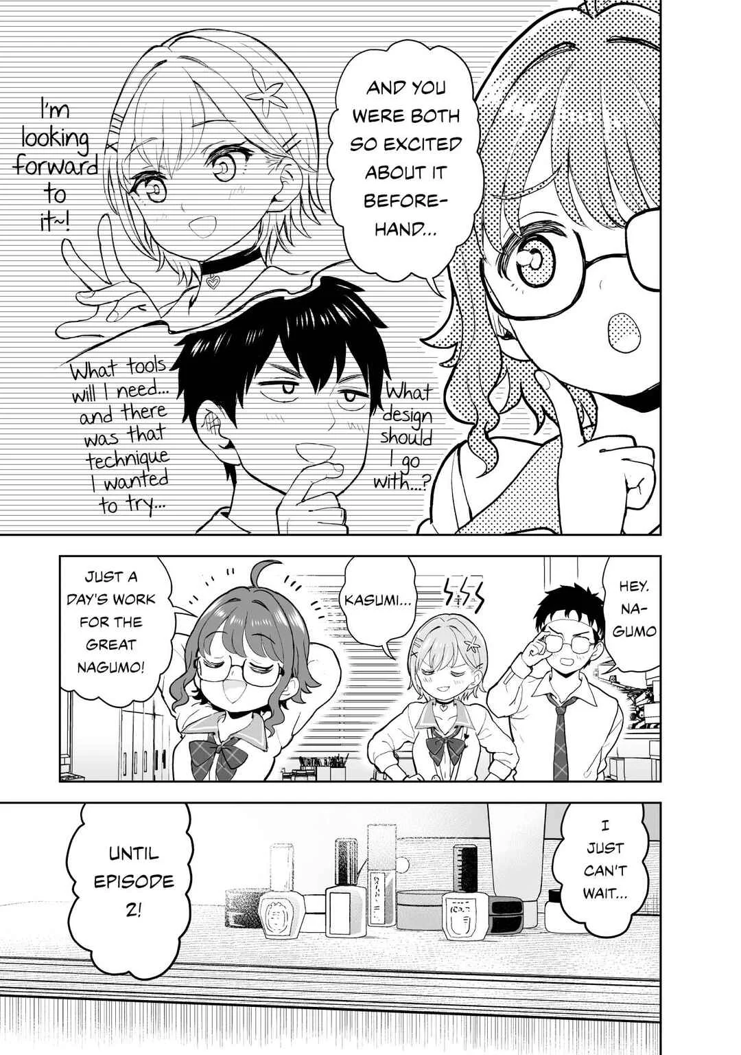 Ota x Nail ~Plamo Danshi, Gal no Tsume wo Nuru~ Chapter 1: An Otaku Does Nail Art - Page 29