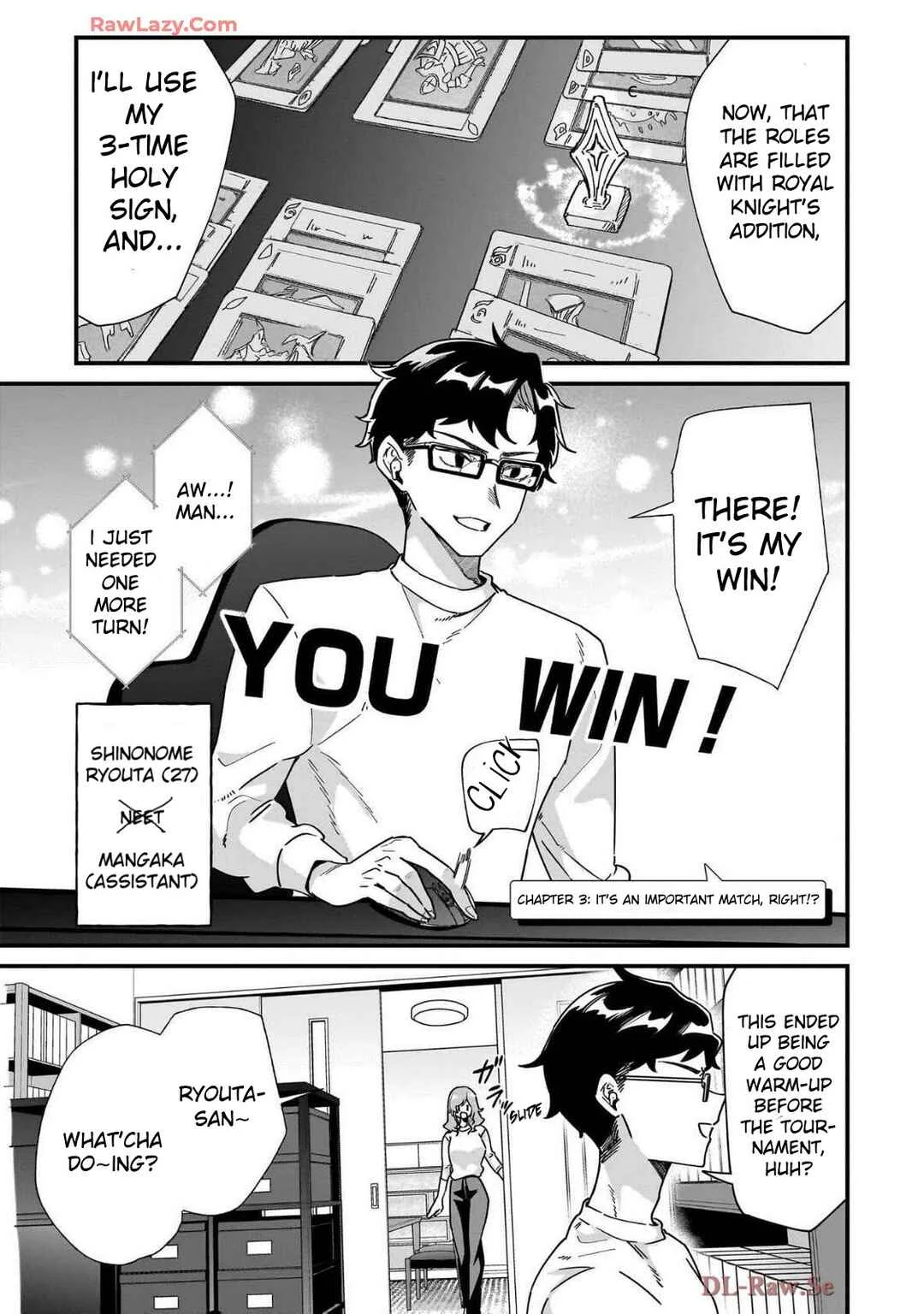 Otakon no Susume! Chapter 3: It's an important match, right!? - Page 1