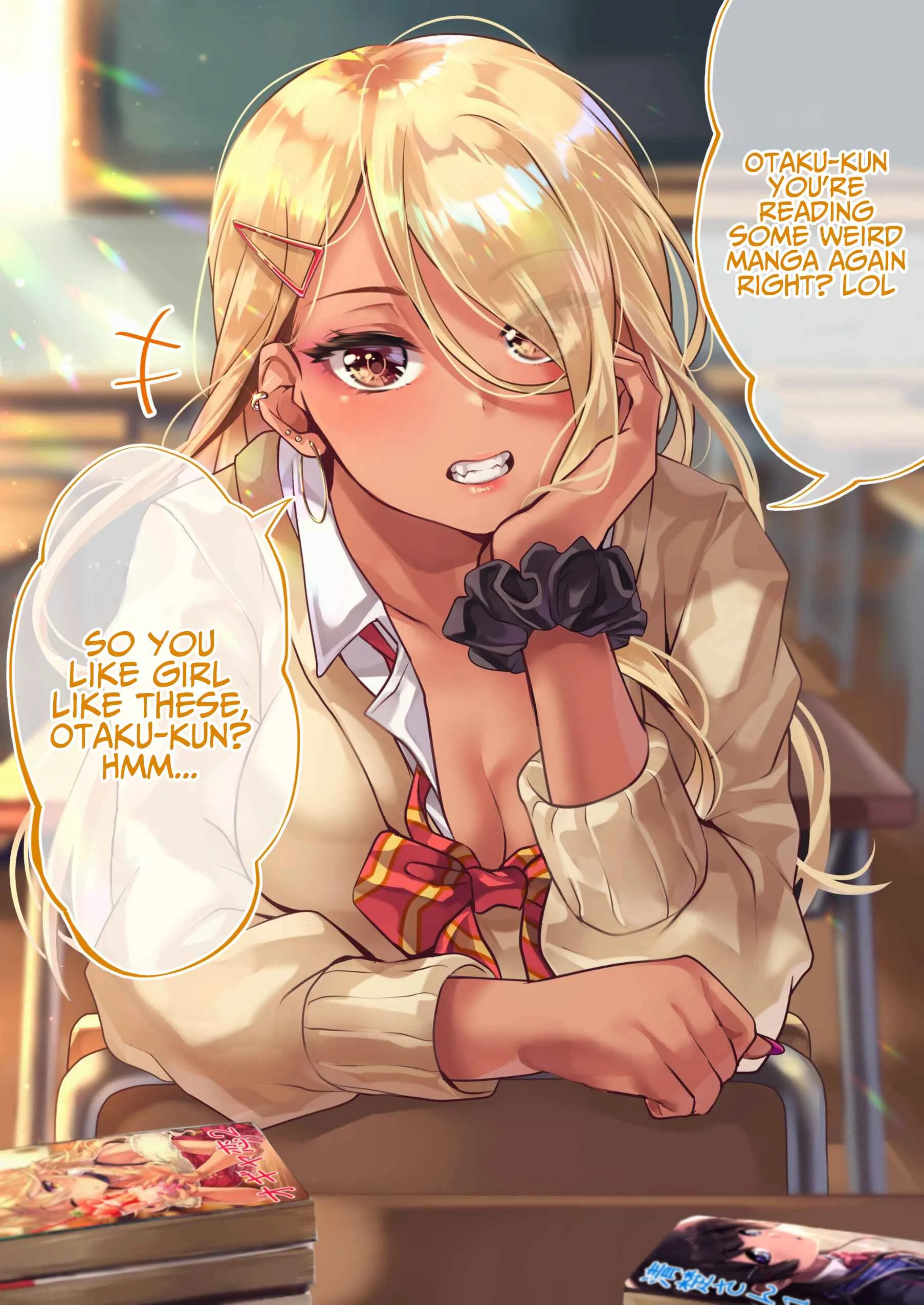 Otaku Datte Gal to Koi Shitai Chapter 1: Affection Level: Kinjo 0.03% - Page 1
