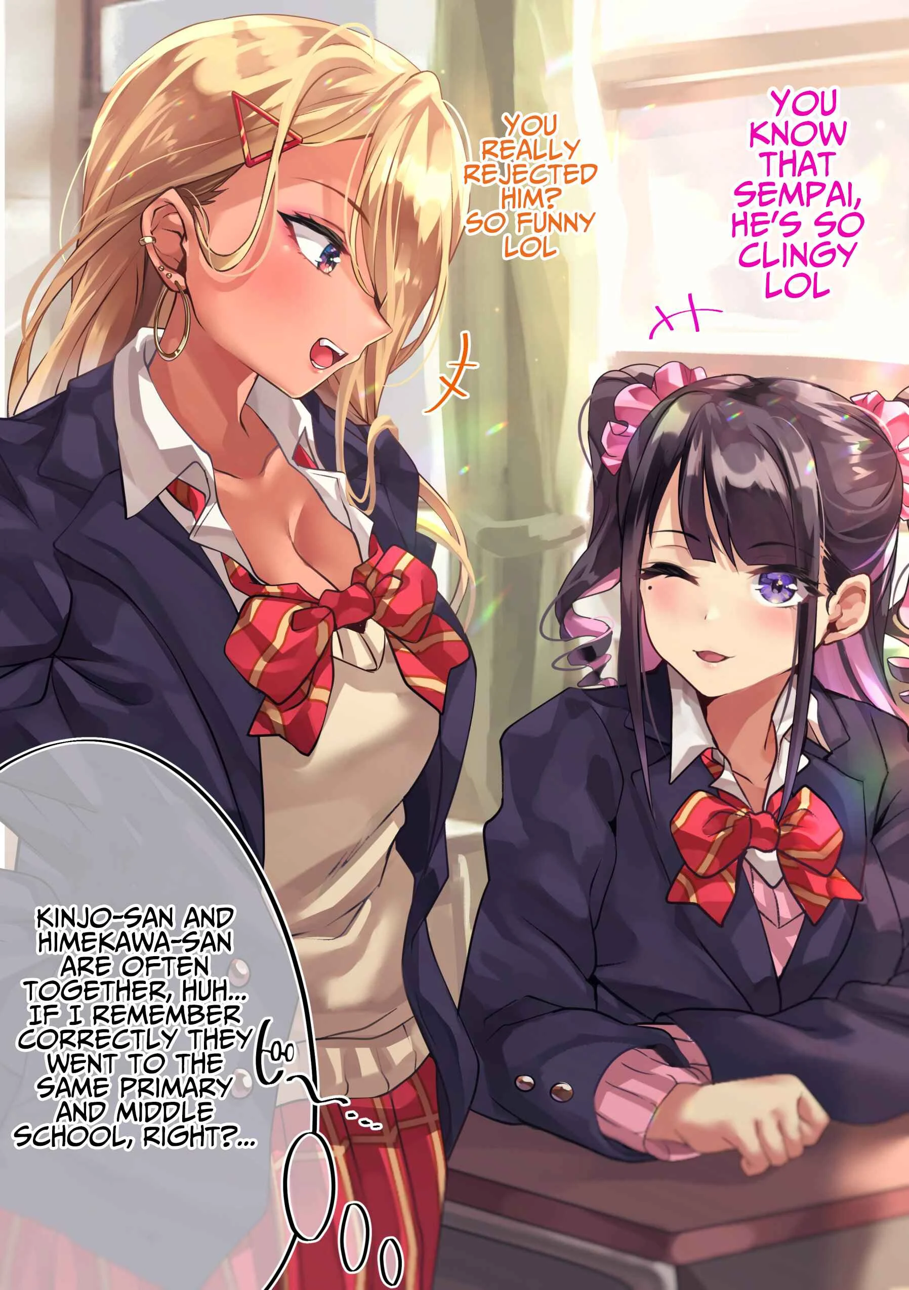 Otaku Datte Gal to Koi Shitai Chapter 2: Affection Level: Kinjo:0.05% Himekawa:-70% - Page 1
