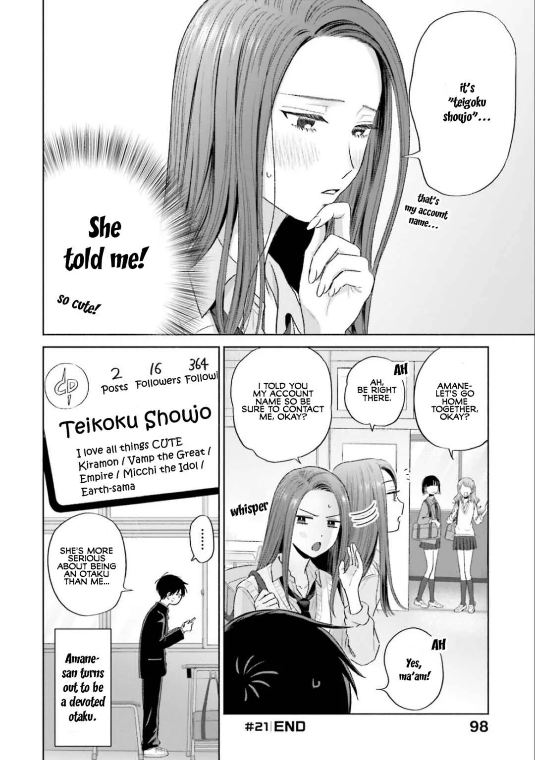 Otaku ni Yasashii Gal wa Inai!? Chapter 5: Otaku & Gyaru's Contact - Page 8