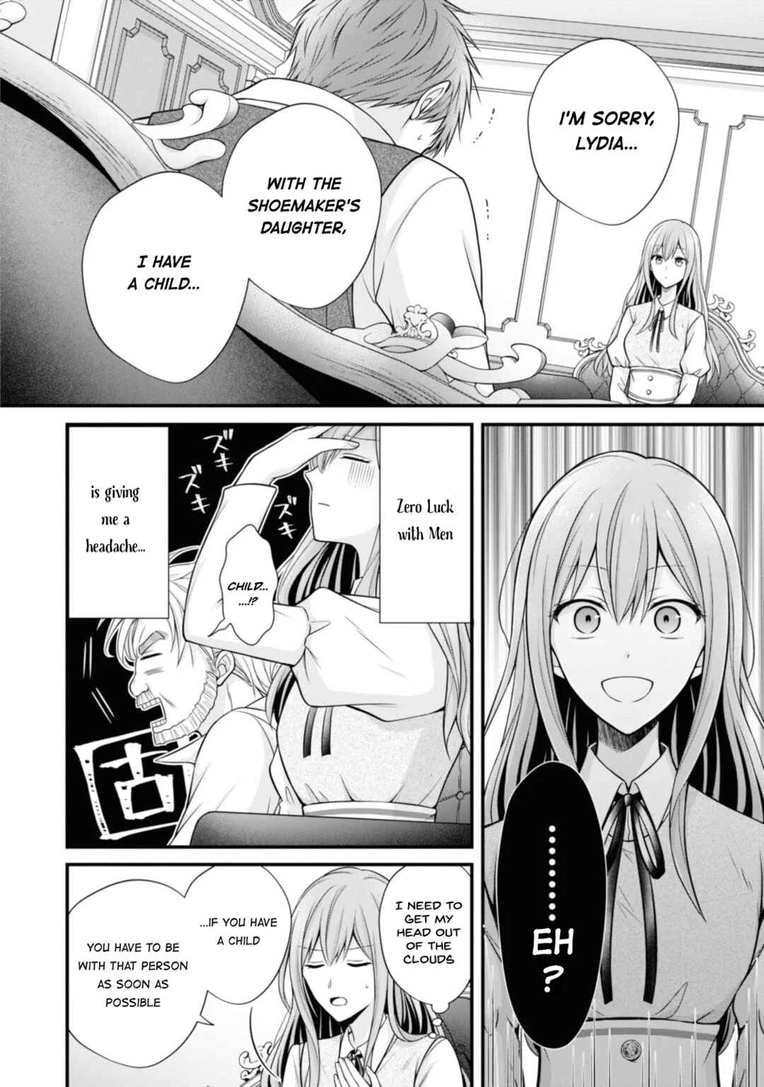 Otoko Un Zero no Kusushi Reijou, Hatsukoi no Kurokishi-sama ga Oshikake Konyakusha ni Narimashite Chapter 2 - Page 2
