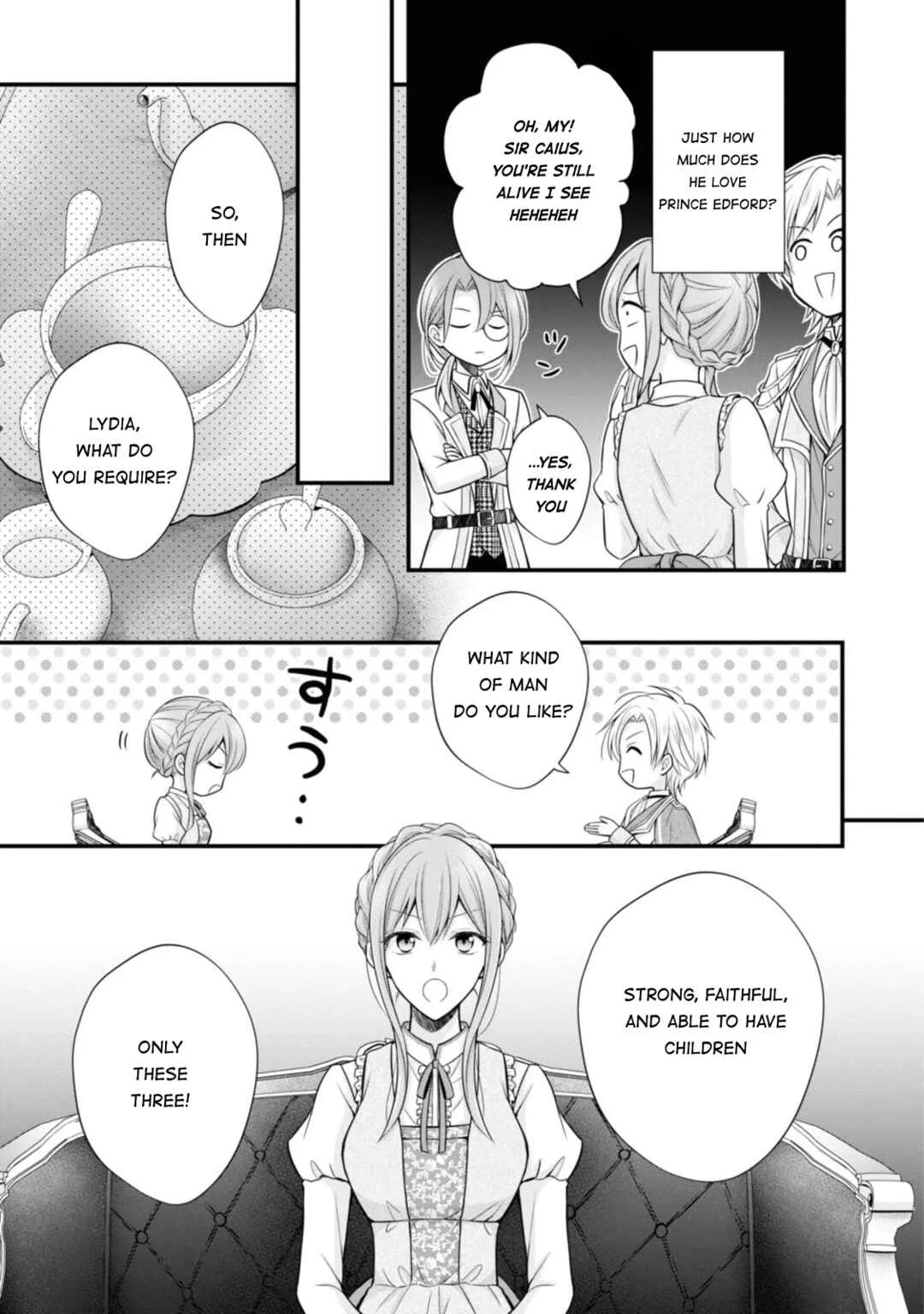 Otoko Un Zero no Kusushi Reijou, Hatsukoi no Kurokishi-sama ga Oshikake Konyakusha ni Narimashite Chapter 2 - Page 25