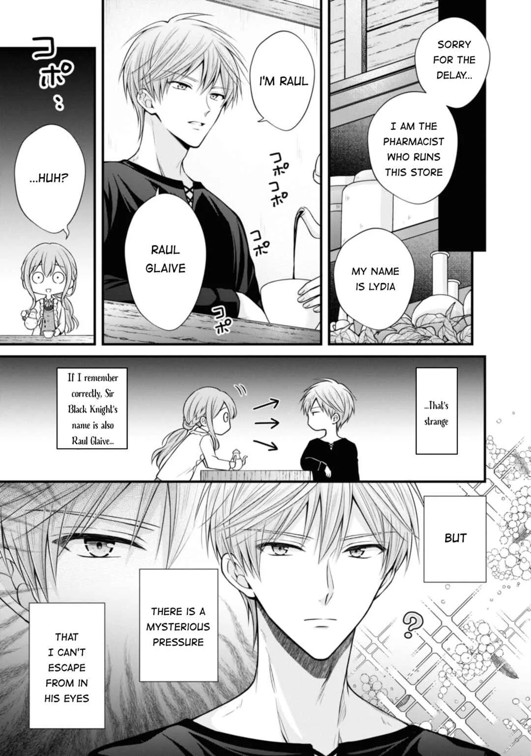 Otoko Un Zero no Kusushi Reijou, Hatsukoi no Kurokishi-sama ga Oshikake Konyakusha ni Narimashite Chapter 3 - Page 23