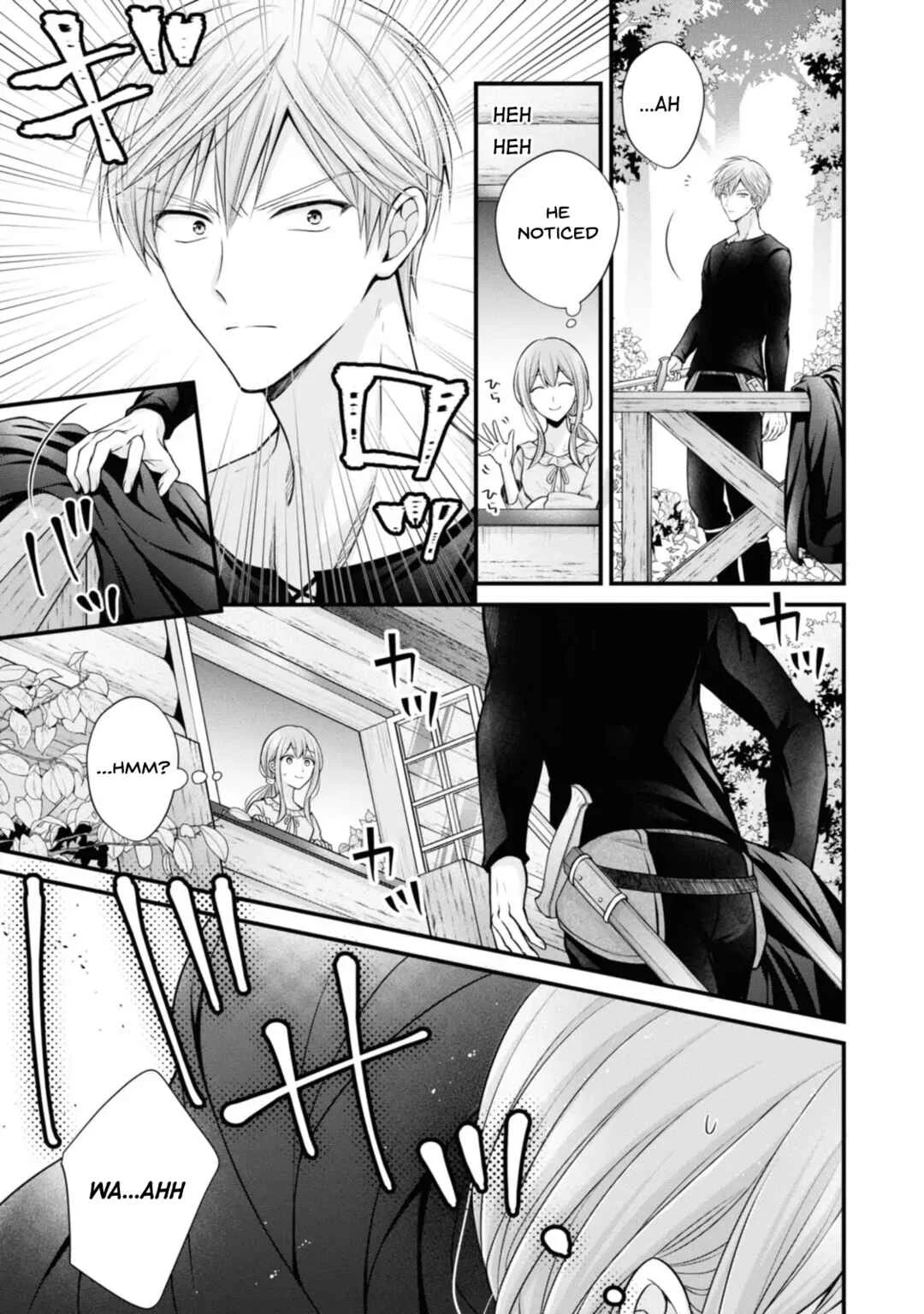Otoko Un Zero no Kusushi Reijou, Hatsukoi no Kurokishi-sama ga Oshikake Konyakusha ni Narimashite Chapter 4 - Page 13