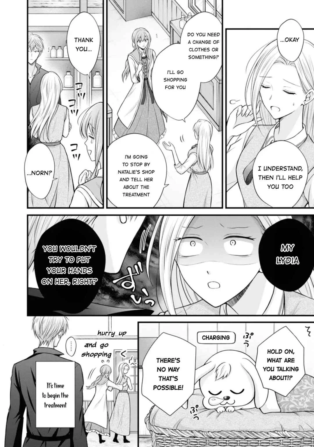 Otoko Un Zero no Kusushi Reijou, Hatsukoi no Kurokishi-sama ga Oshikake Konyakusha ni Narimashite Chapter 4 - Page 16