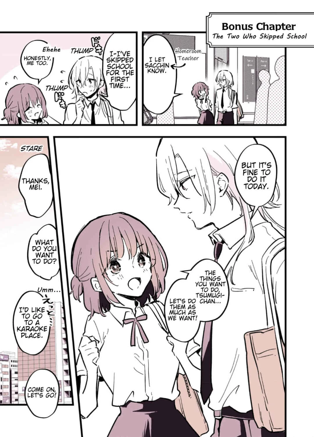 Otokonoko ni Nacchatta Joshikousei Chapter 4.5: Bonus Chapter - Page 1