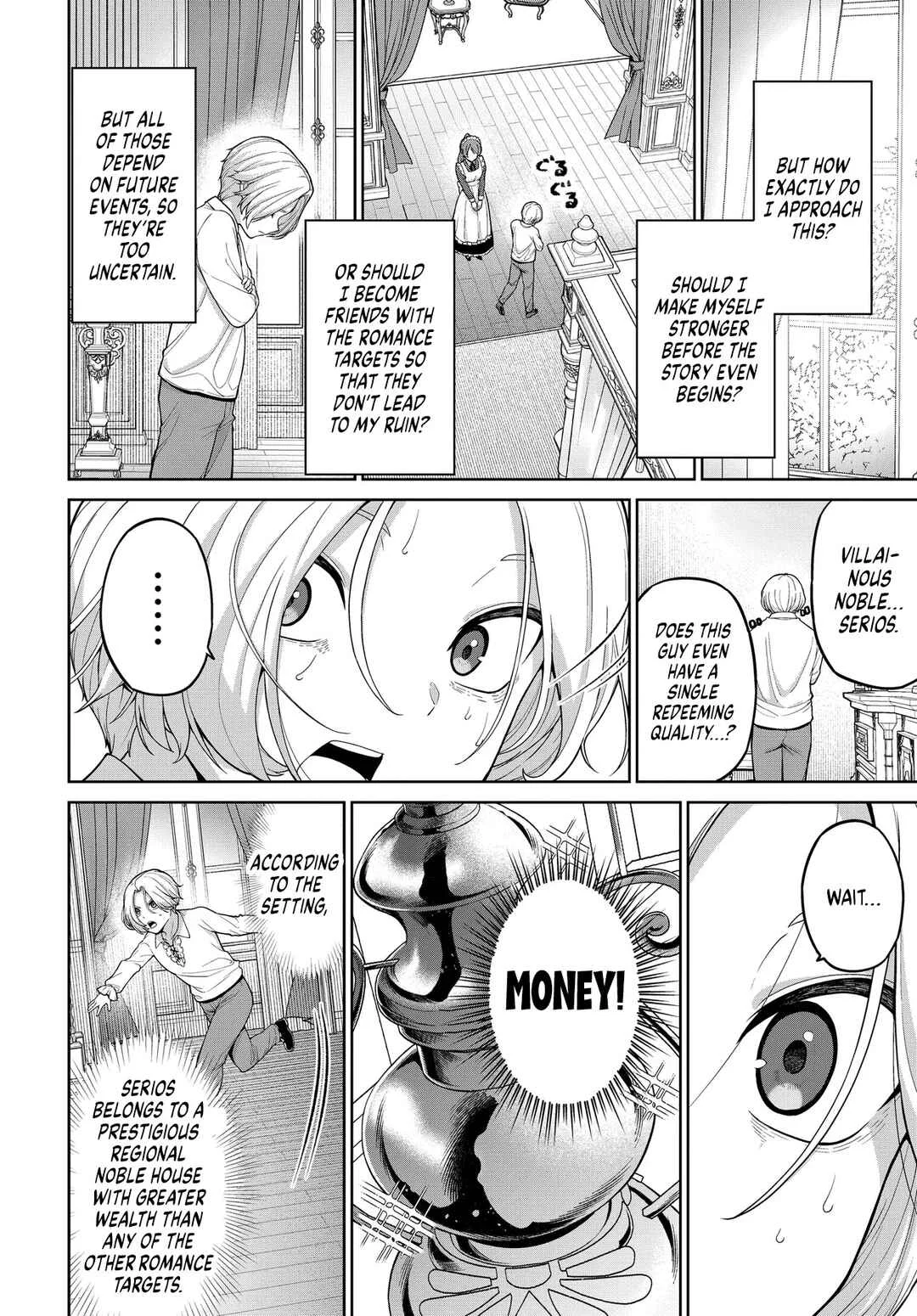 Otome Game no Akuyaku Kizoku ni Tensei Shita node, Kane no Chikara de Main Heroine o Kattemita. Chapter 1: I Tried Buying the Main Heroine. - Page 9