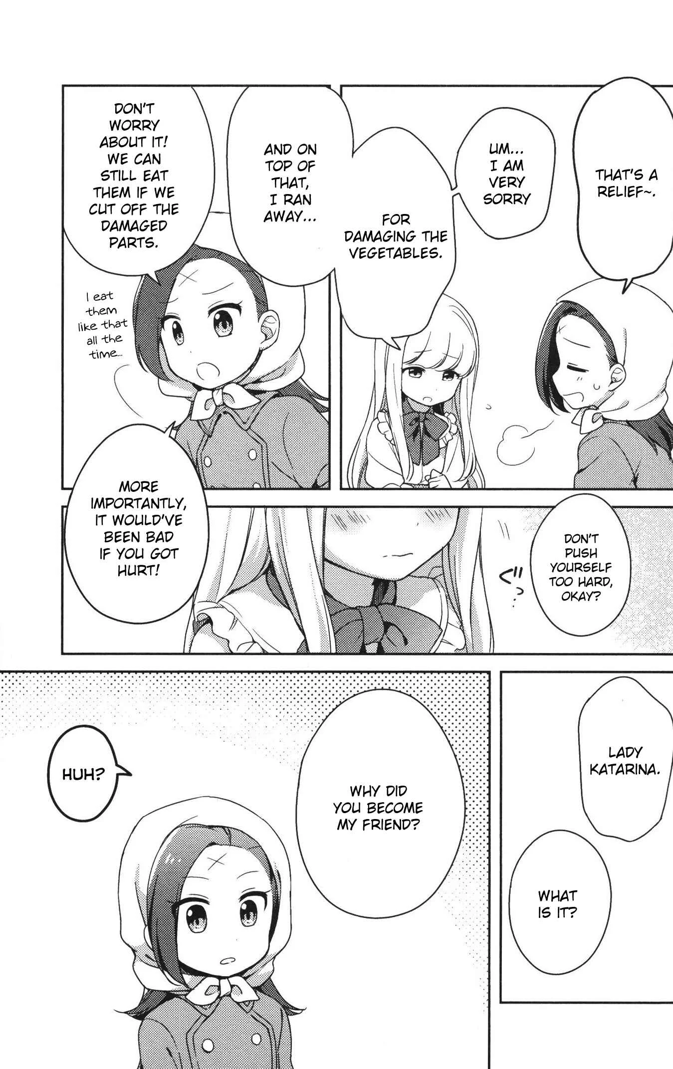Otome Game no Hametsu Flag shika nai Akuyaku Reijou ni Tensei shite shimatta... GIRLS PATCH Chapter 1: The Warmth of a Palm (Okara Okara) - Page 16