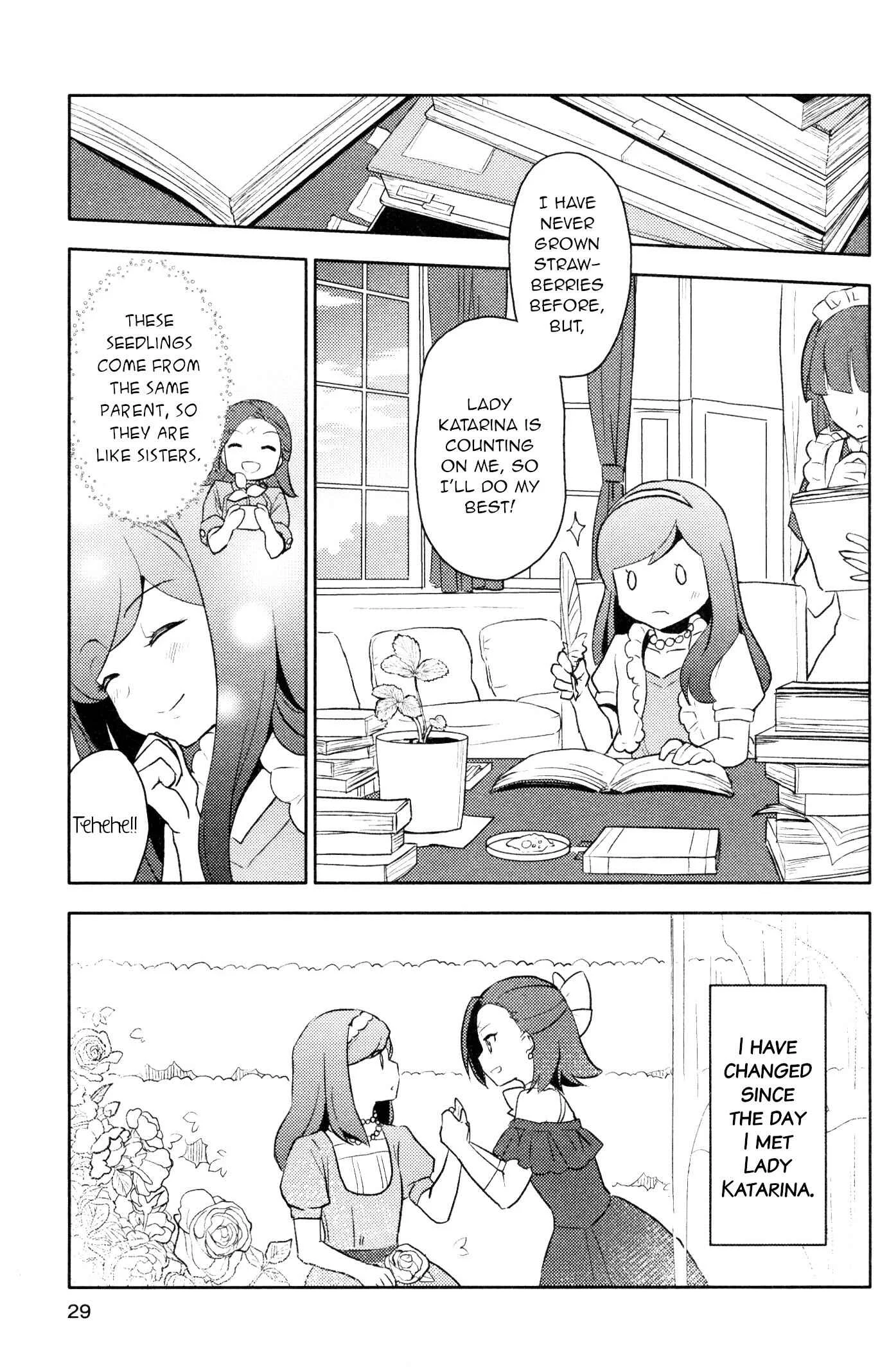 Otome Game no Hametsu Flag shika nai Akuyaku Reijou ni Tensei shite shimatta... GIRLS PATCH Chapter 2: It's a Perfect Garden. (Nacht) - Page 3